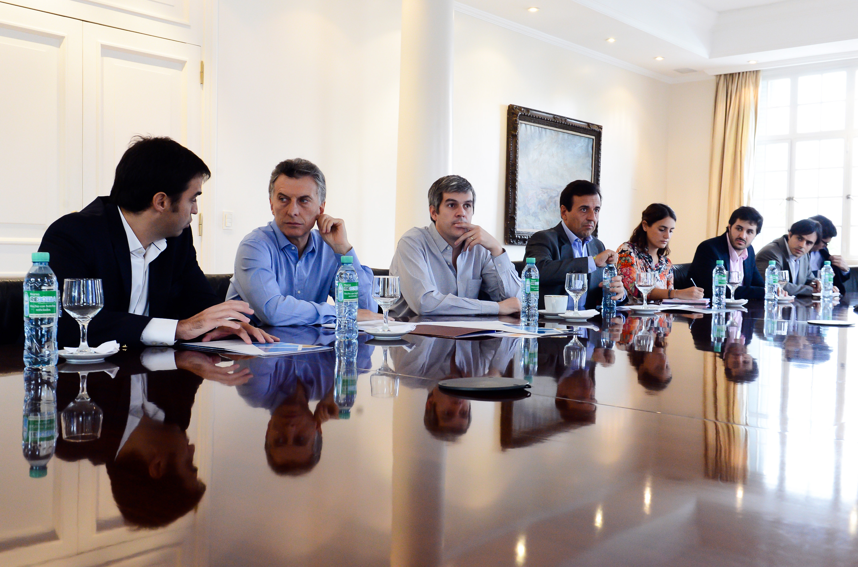 El Presidente se reunió con el titular de la Agencia de Administración de Bienes del Estado