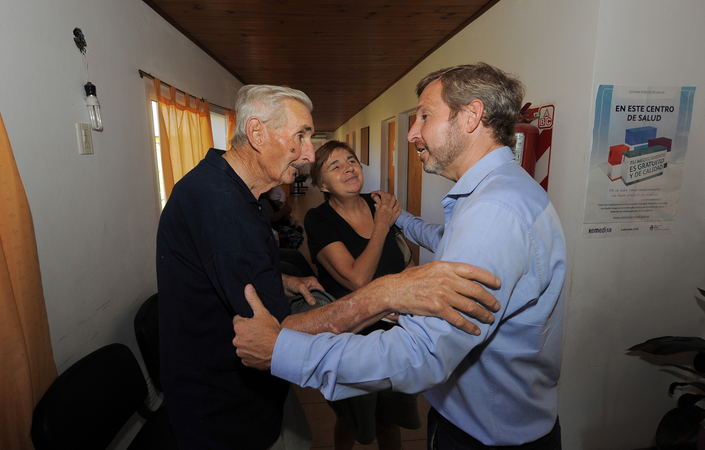 Rogelio Frigerio en Villa Paranacito