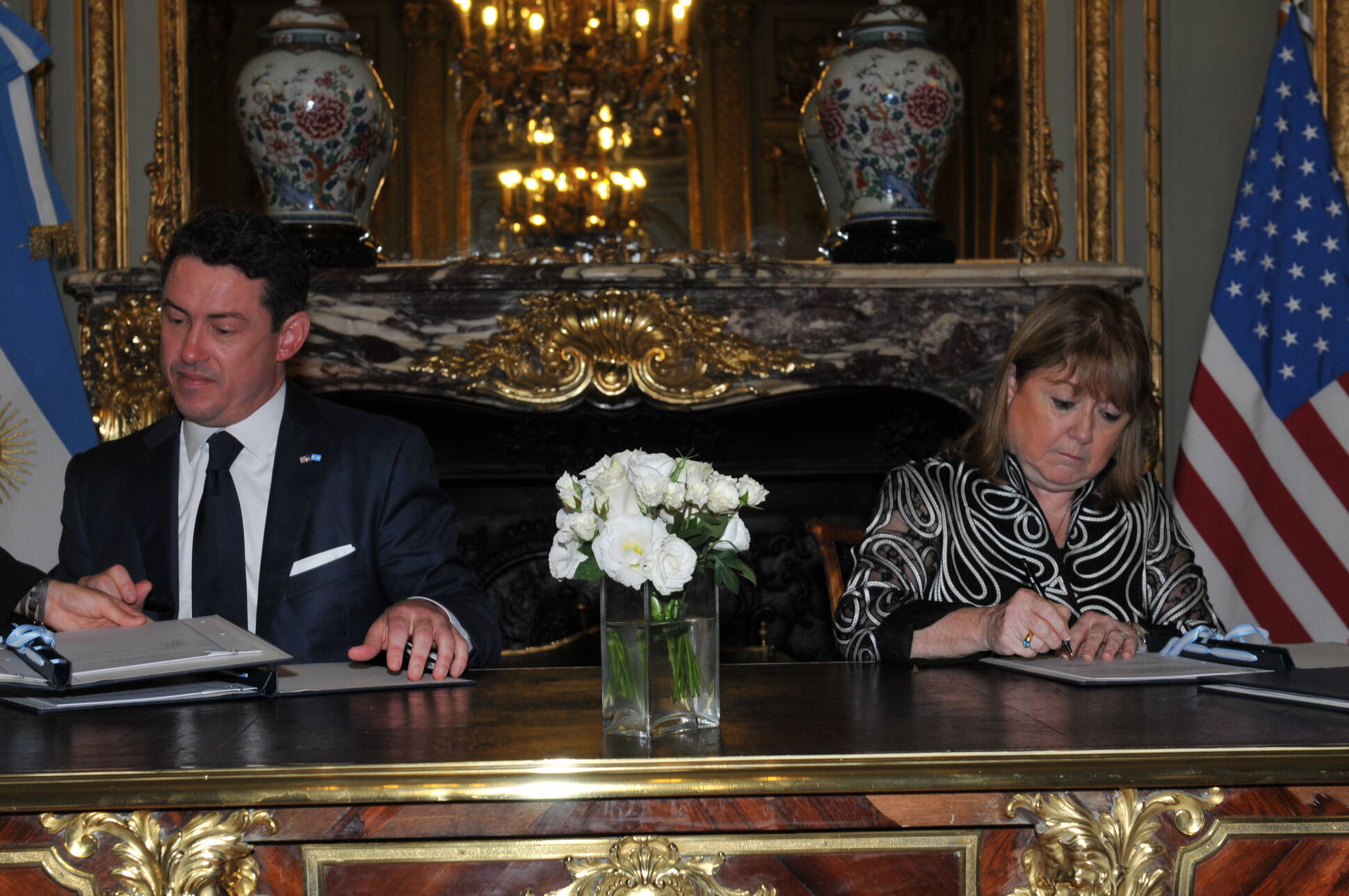 Argentina y Estados Unidos firmaron acuerdos de cooperación