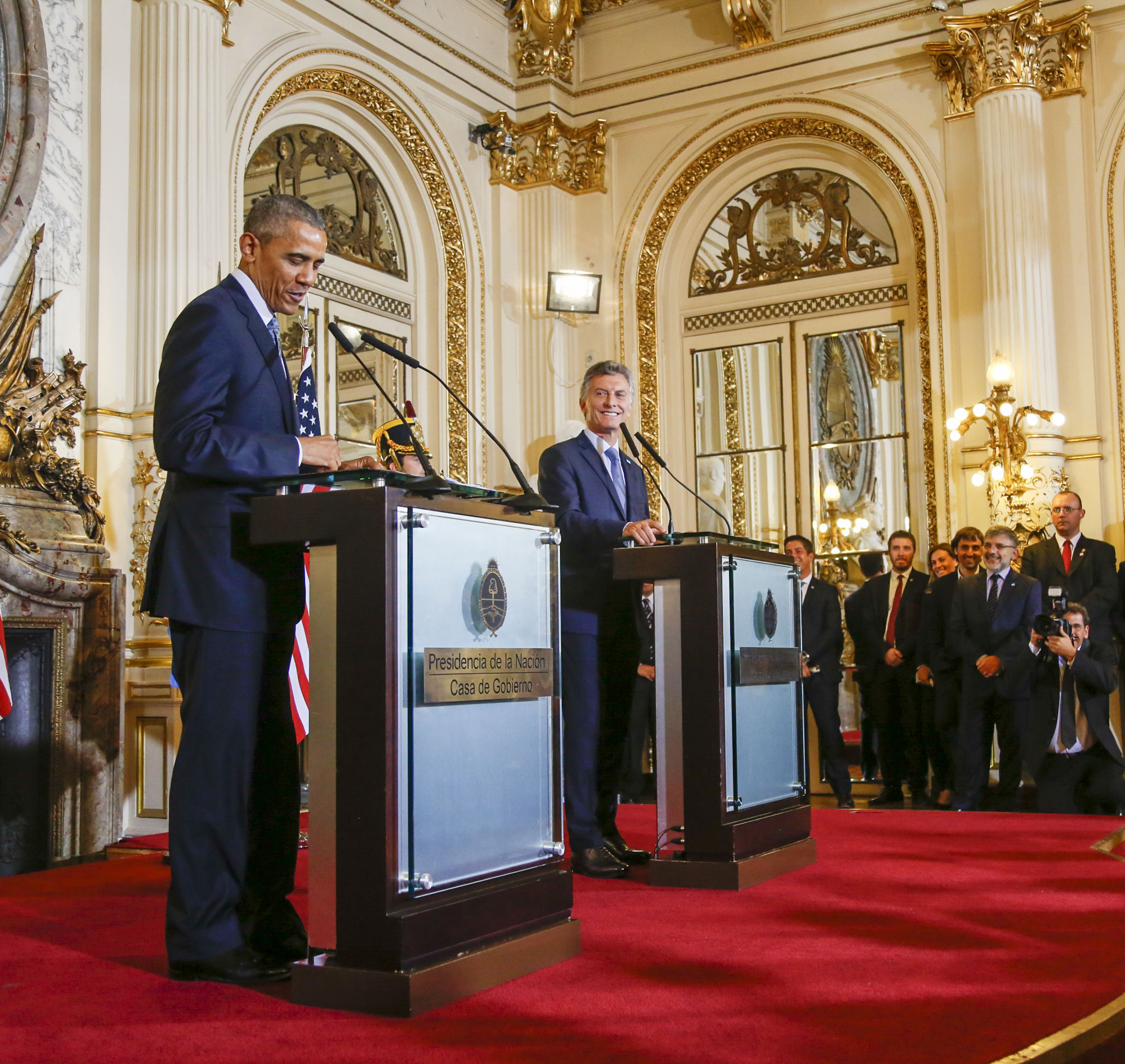 Macri y Obama respondieron una pregunta hecha a través de Facebook