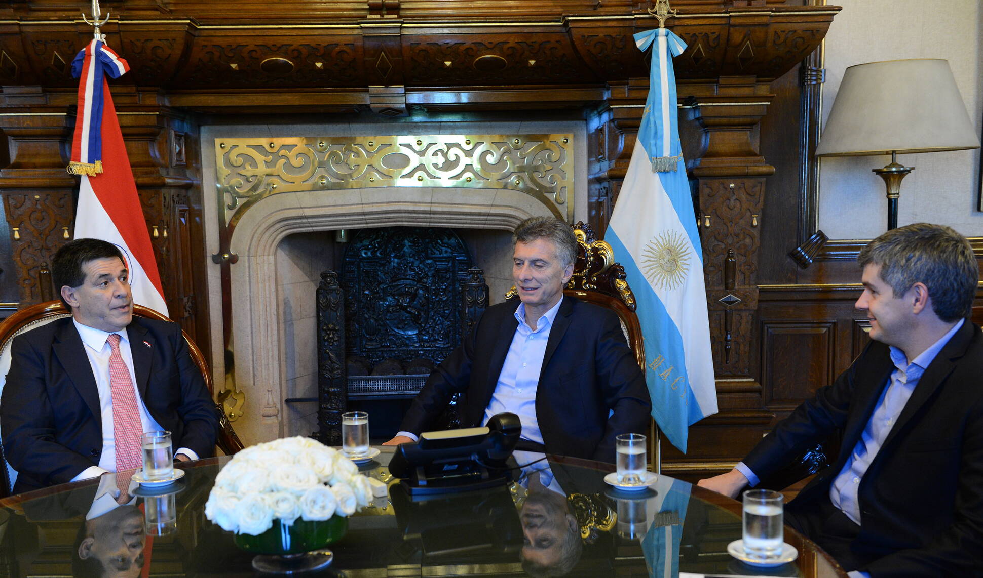 Macri recibió al presidente de Paraguay