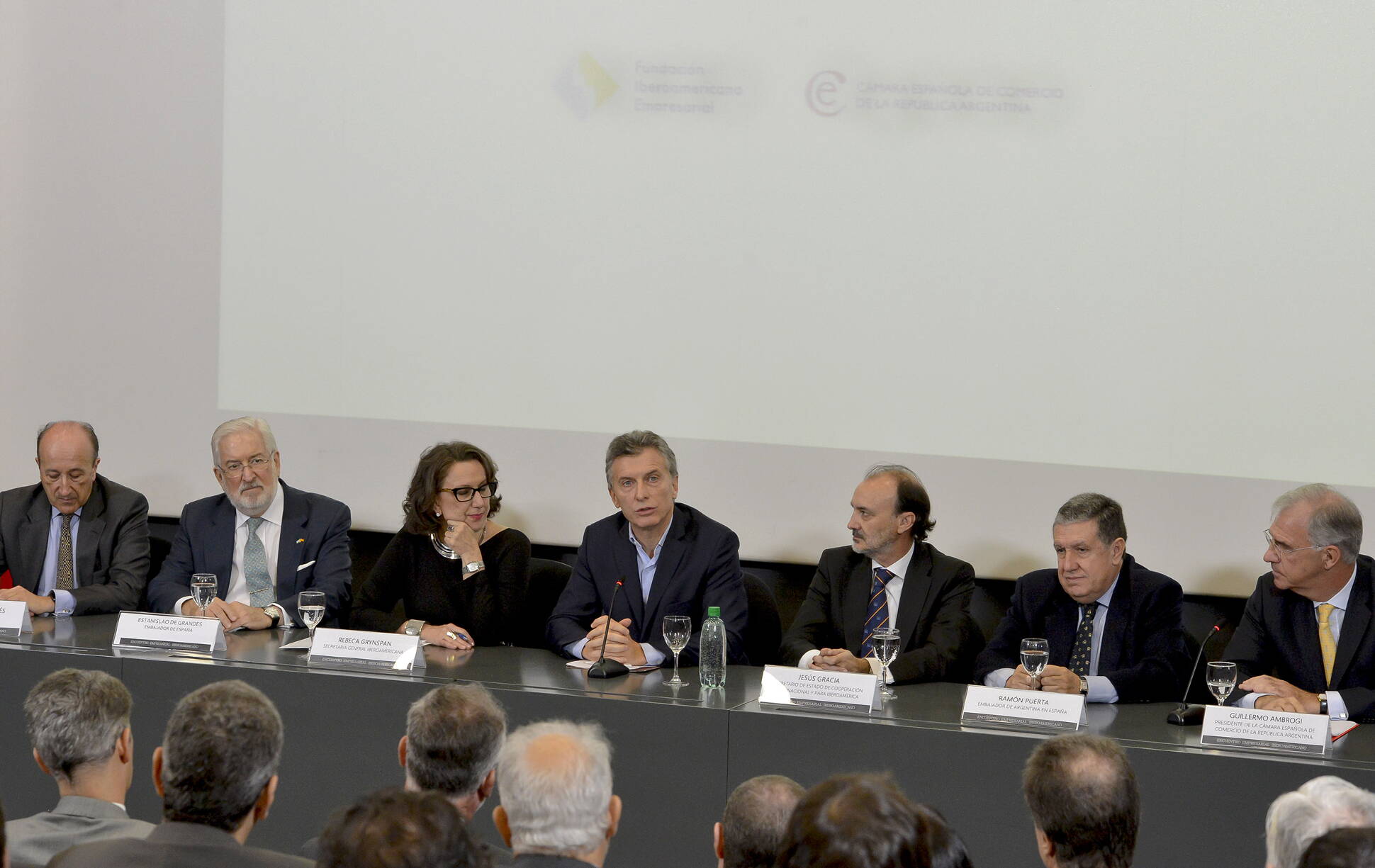 El Presidente inauguró el Encuentro Empresarial Iberoamericano