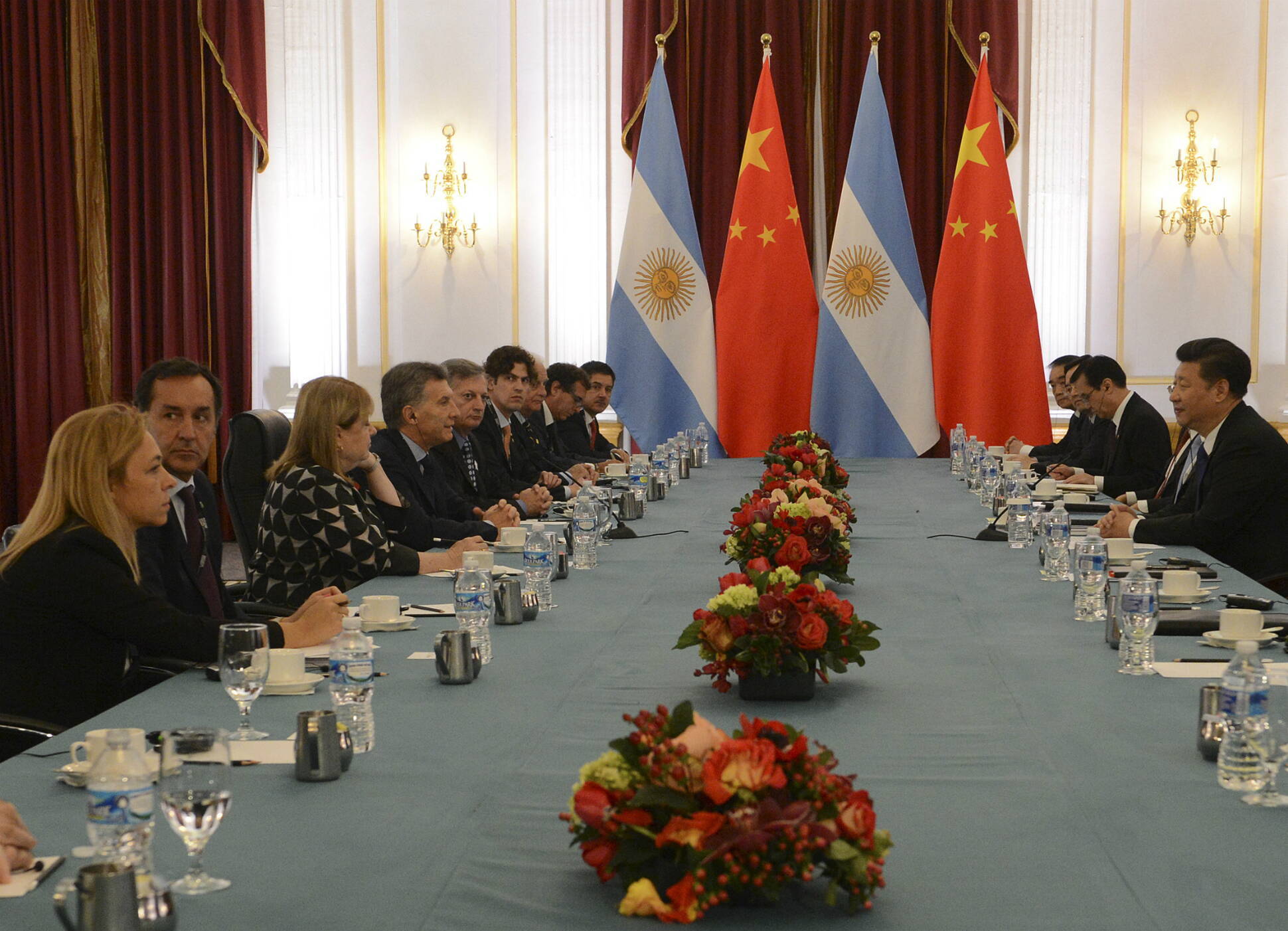 Audiencia con el presidente de China, Xi Jinping