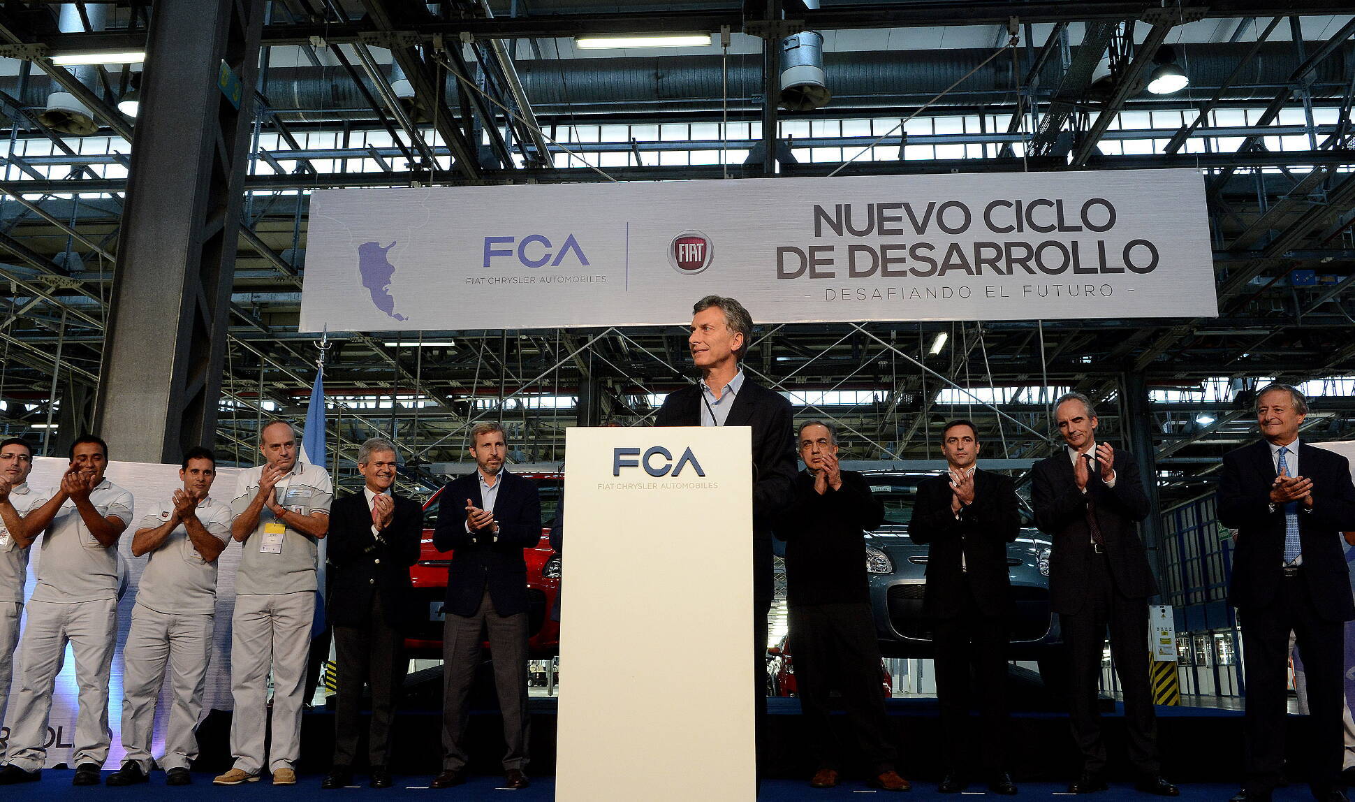 Macri, en Córdoba: Fiat anunció inversiones por US$ 500 millones 