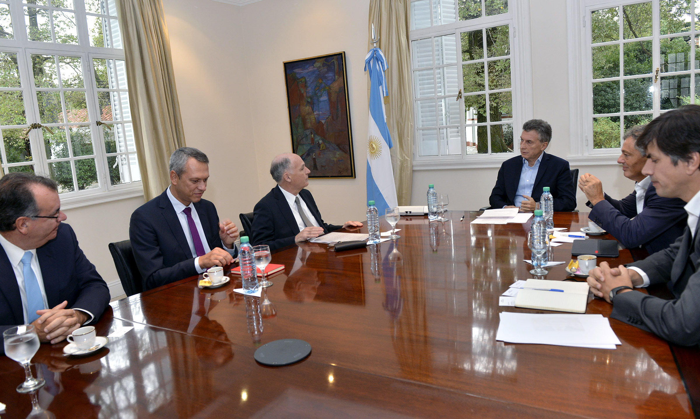 Una empresa francesa le anunció inversiones al presidente Macri