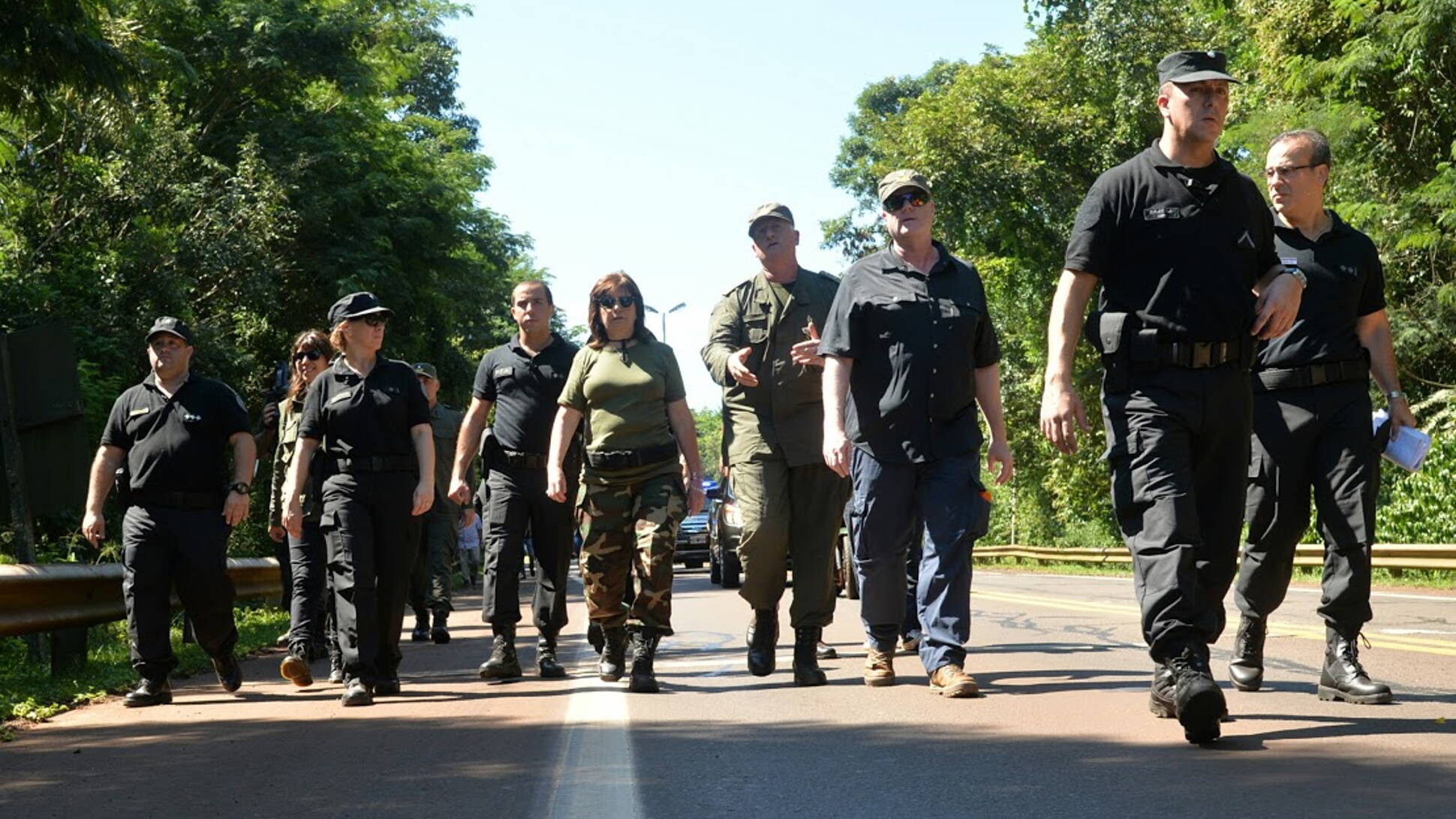 Supervisan el funcionamiento del Operativo Fortaleza en la Triple Frontera