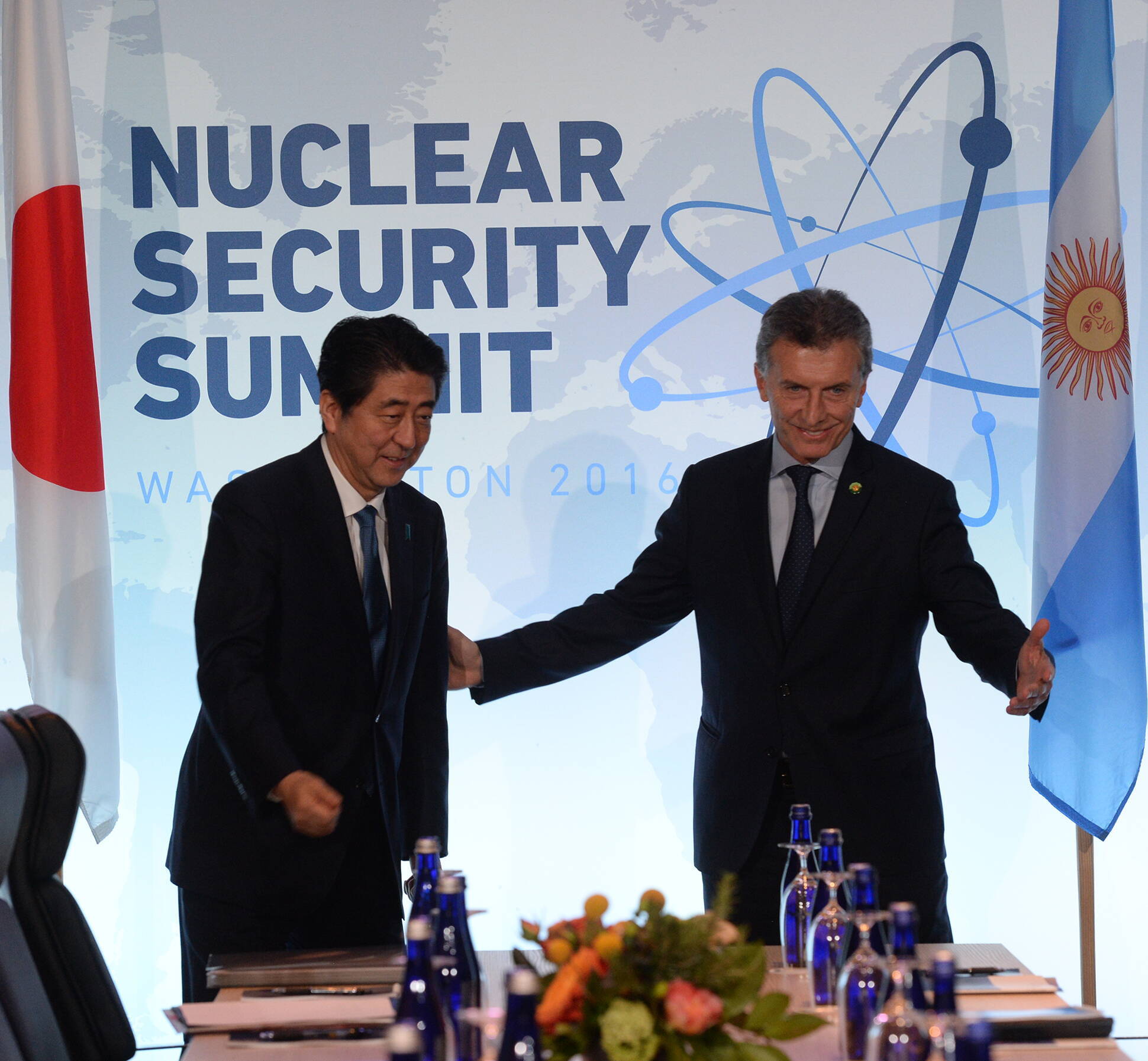 Mauricio Macri mantuvo una audiencia con el primer ministro de Japón