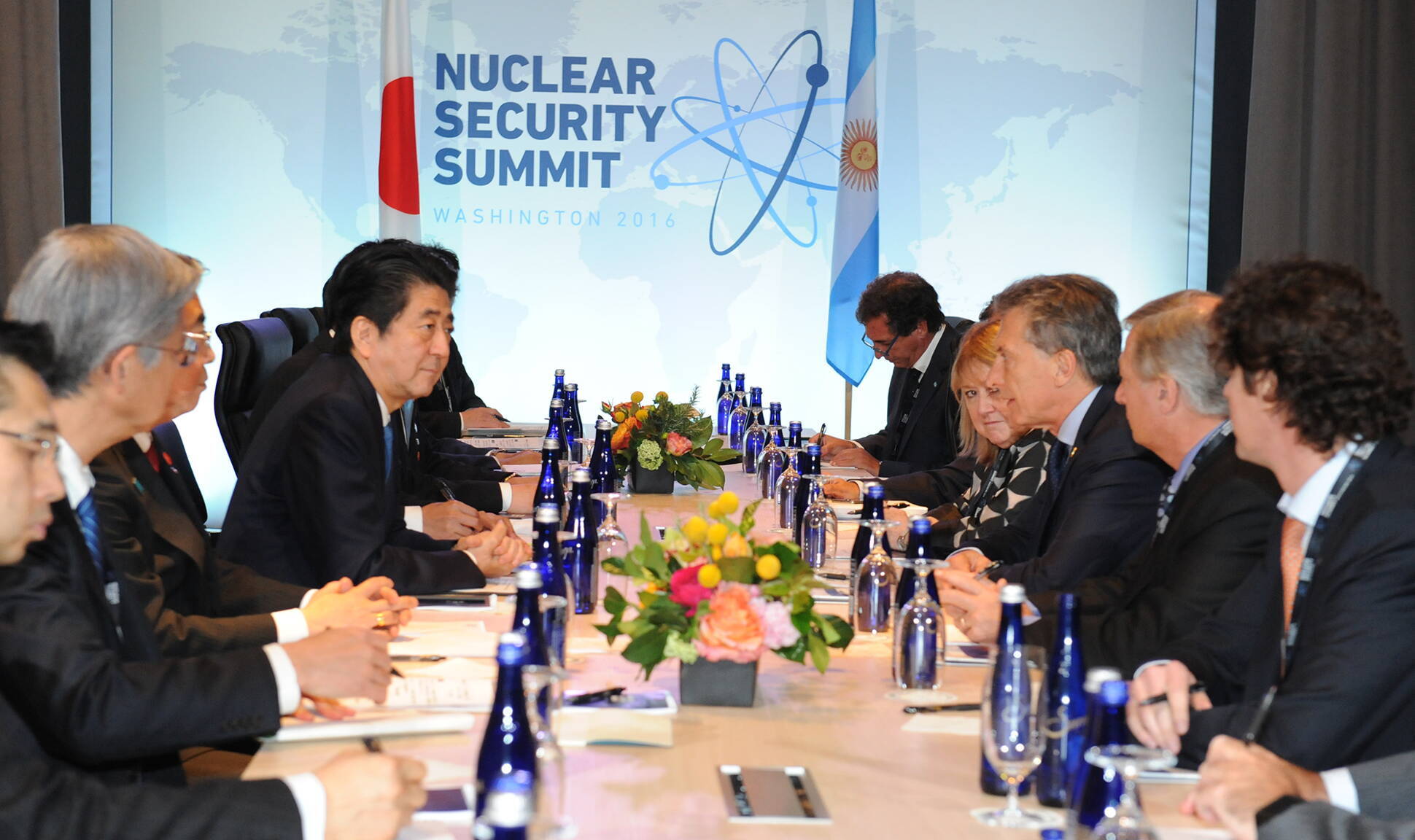 Mauricio Macri mantuvo una audiencia con el primer ministro de Japón