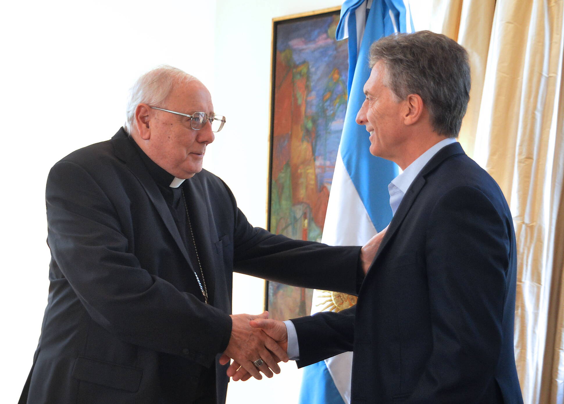 El presidente Macri recibió a las autoridades de la Conferencia Episcopal