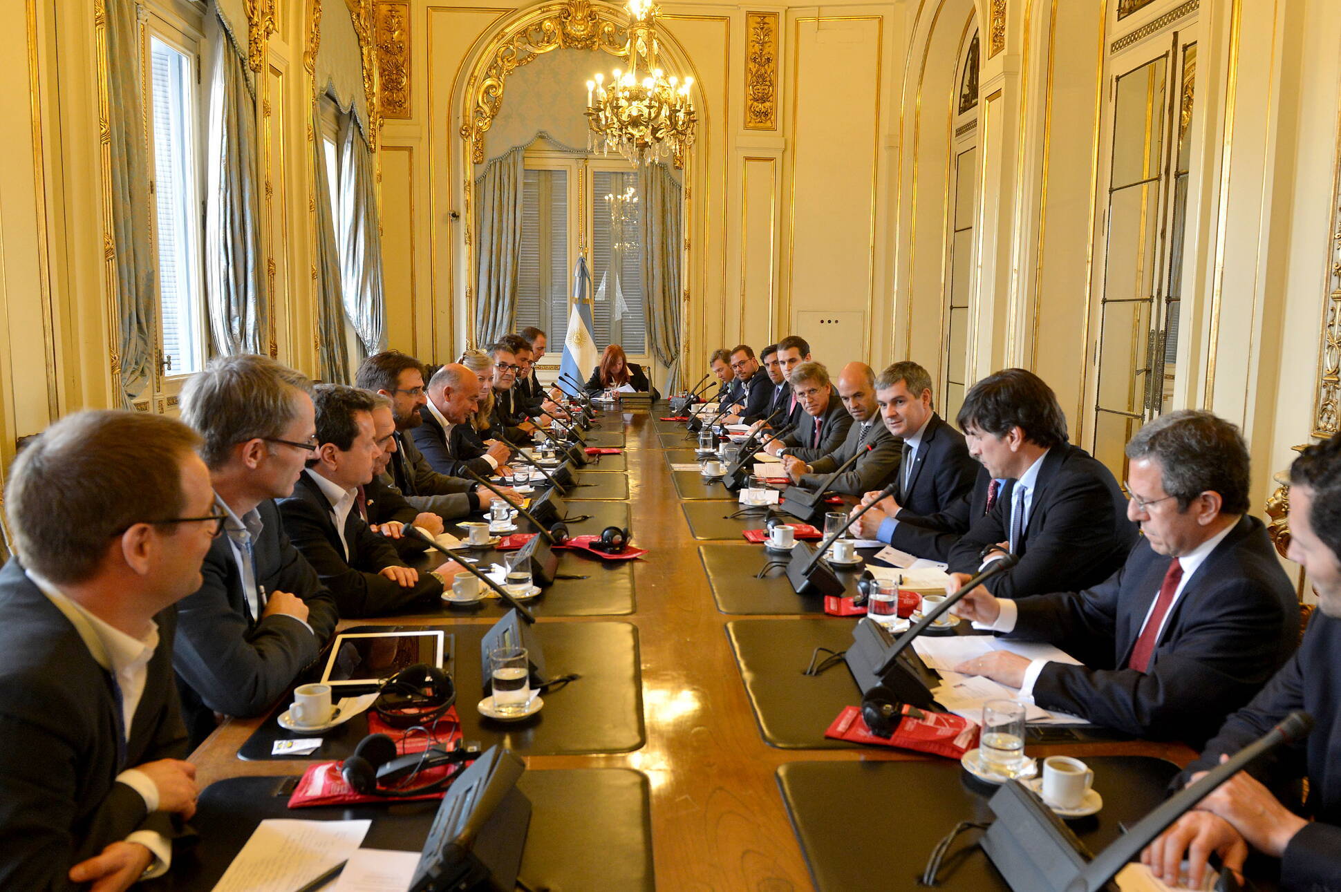 El Presidente recibió al ministro de Asuntos Exteriores de Alemania