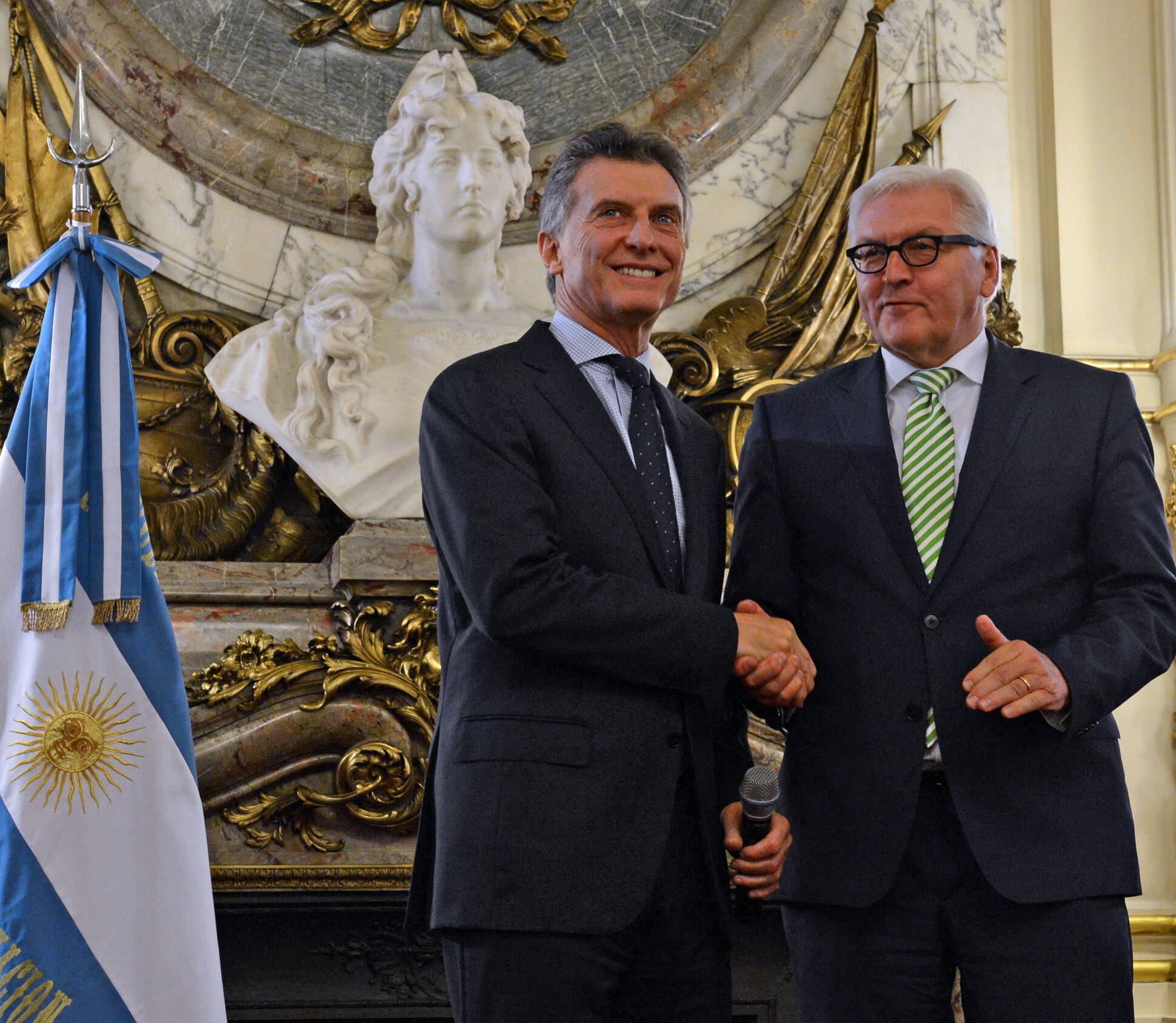 El Presidente recibió al ministro de Asuntos Exteriores de Alemania