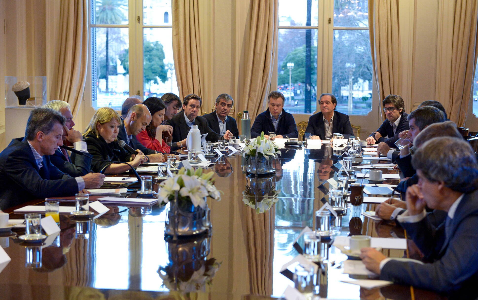 El presidente Macri encabezó una nueva reunión de Gabinete