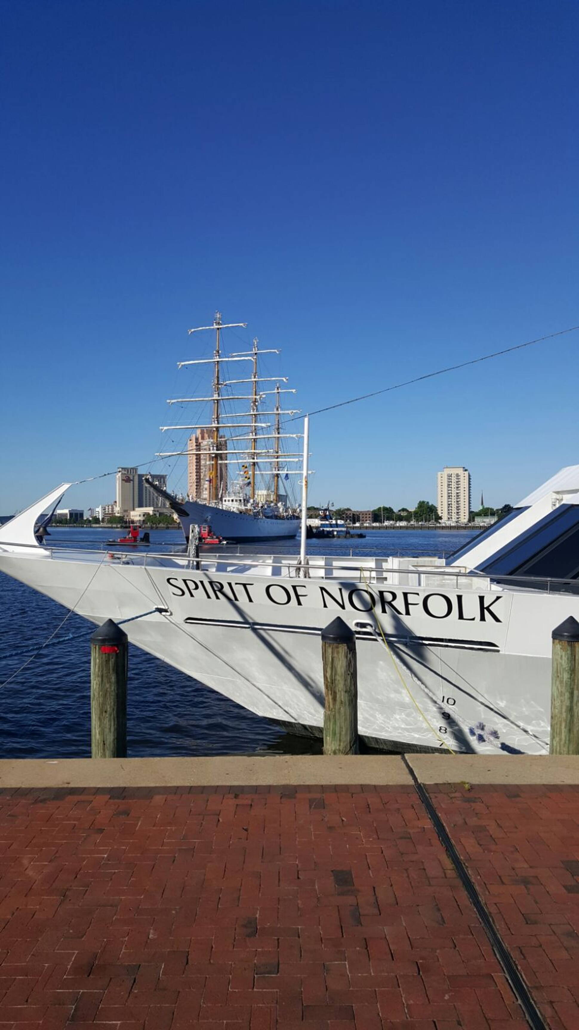 La Fragata Libertad arribó al puerto de Norfolk, en Estados Unidos
