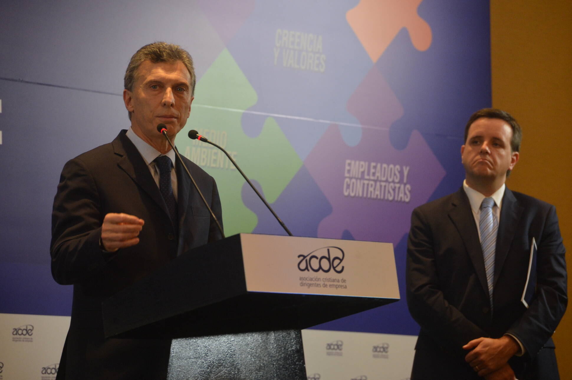 El presidente Macri pidió a los empresarios que vuelvan a pensar puertas adentro