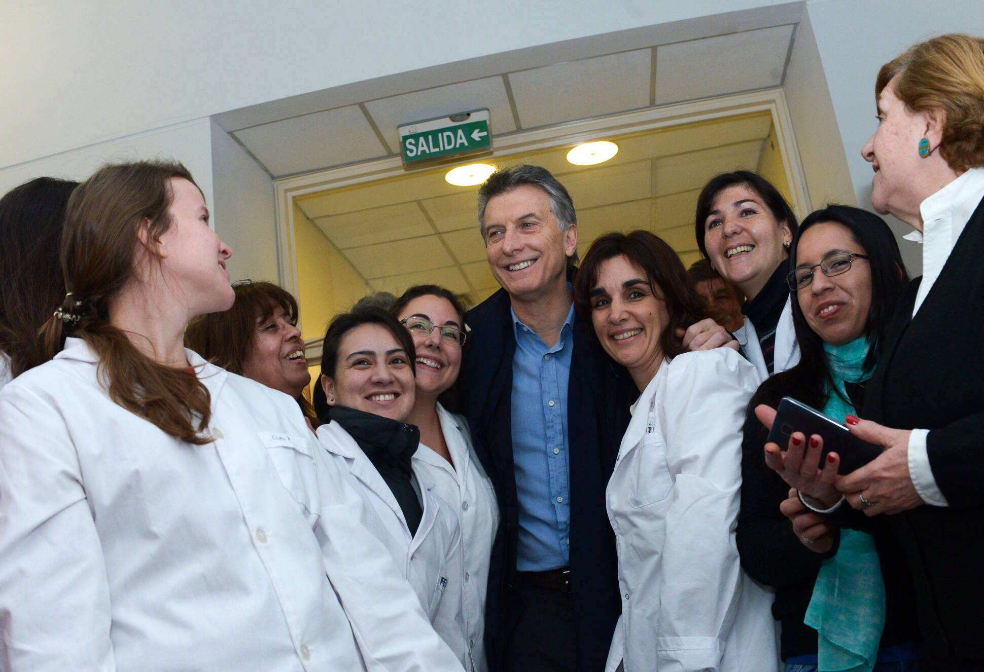 El presidente Macri respaldó a los investigadores del INTA
