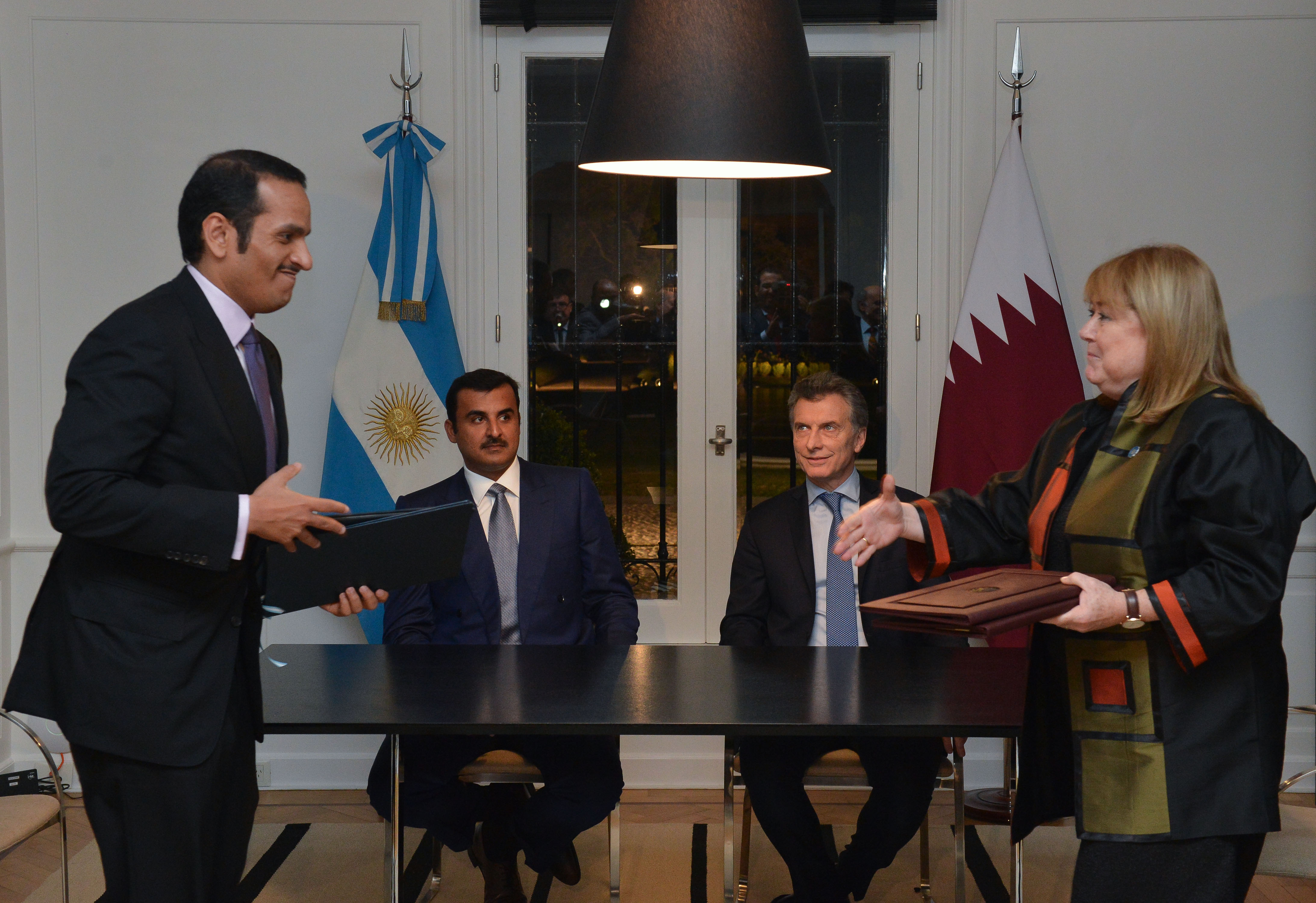 Macri: Tener un socio estratégico como Qatar sería muy bueno para la Argentina