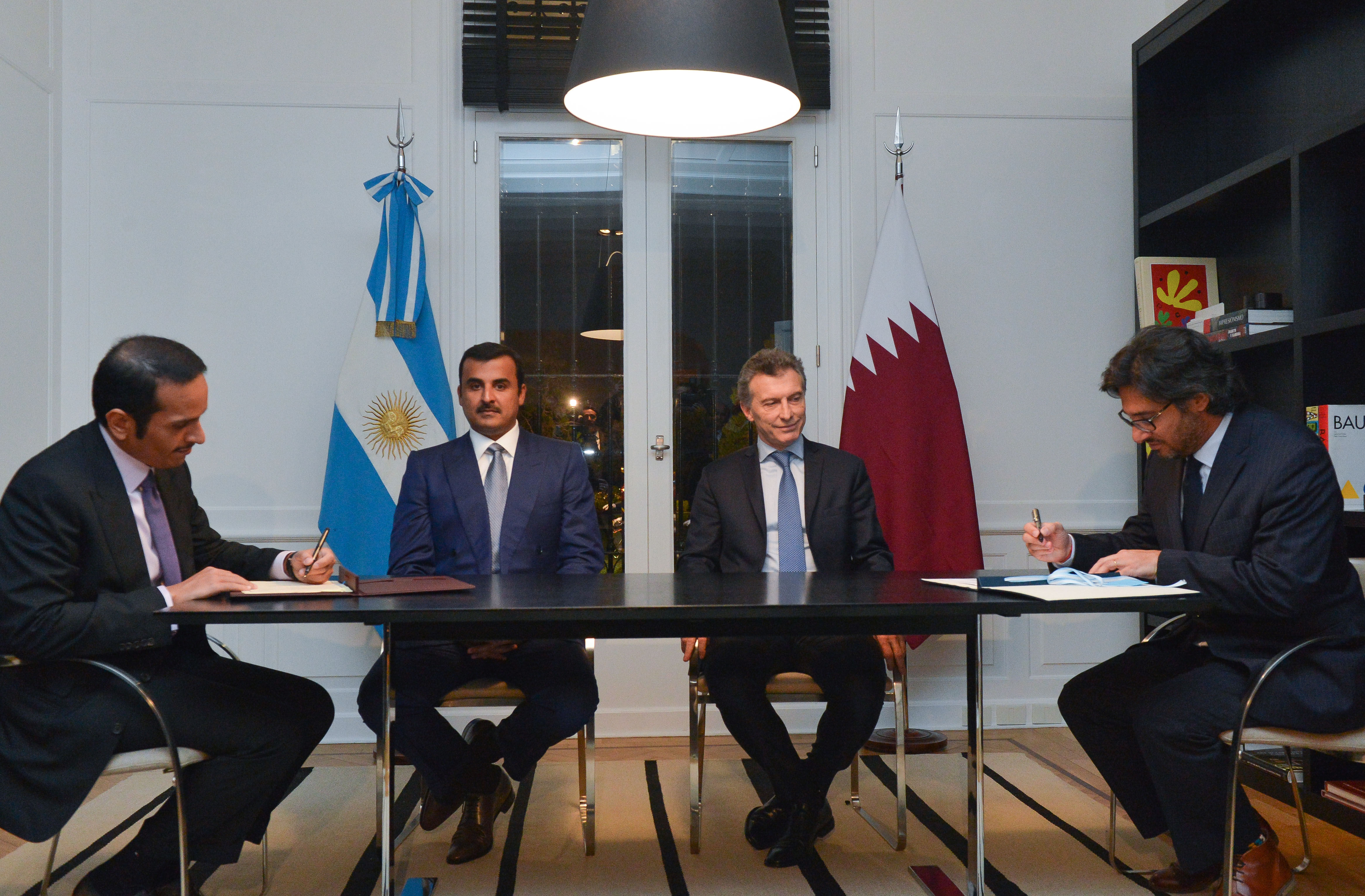 Macri: Tener un socio estratégico como Qatar sería muy bueno para la Argentina
