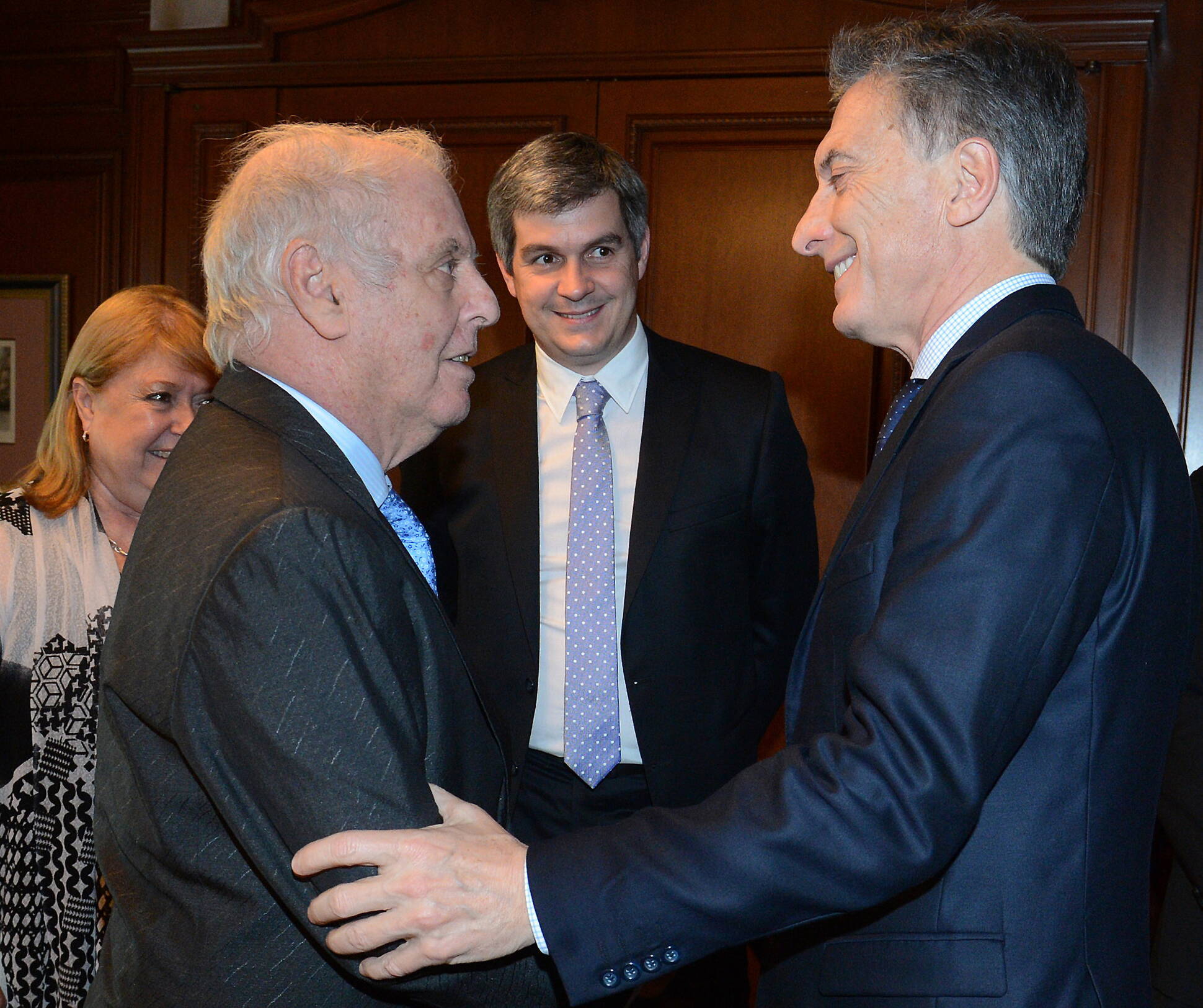 El presidente Macri recibió al pianista Daniel Barenboim