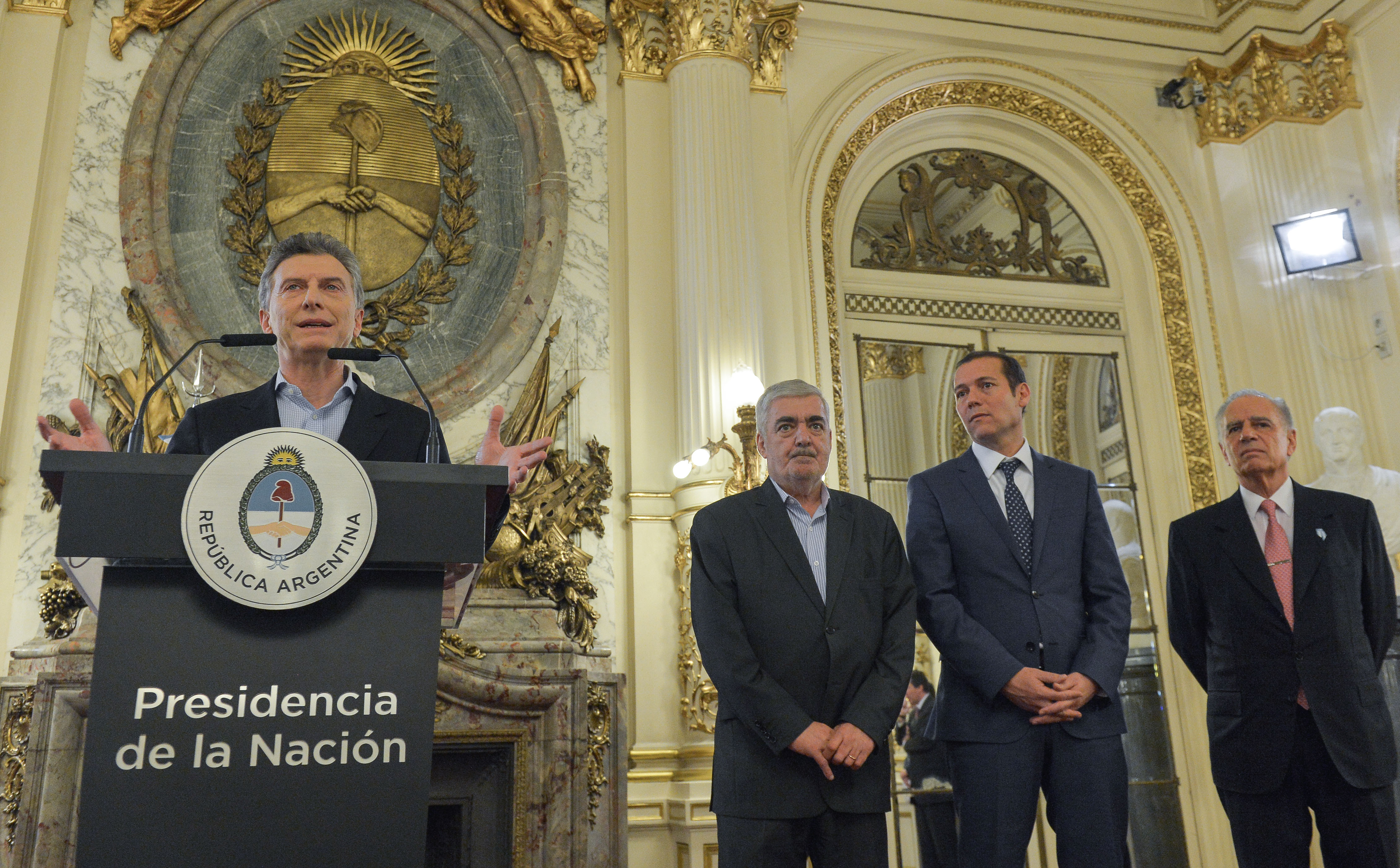 El presidente Macri anunció que la empresa Pan American Energy invertirá en el país US$ 1400 millones