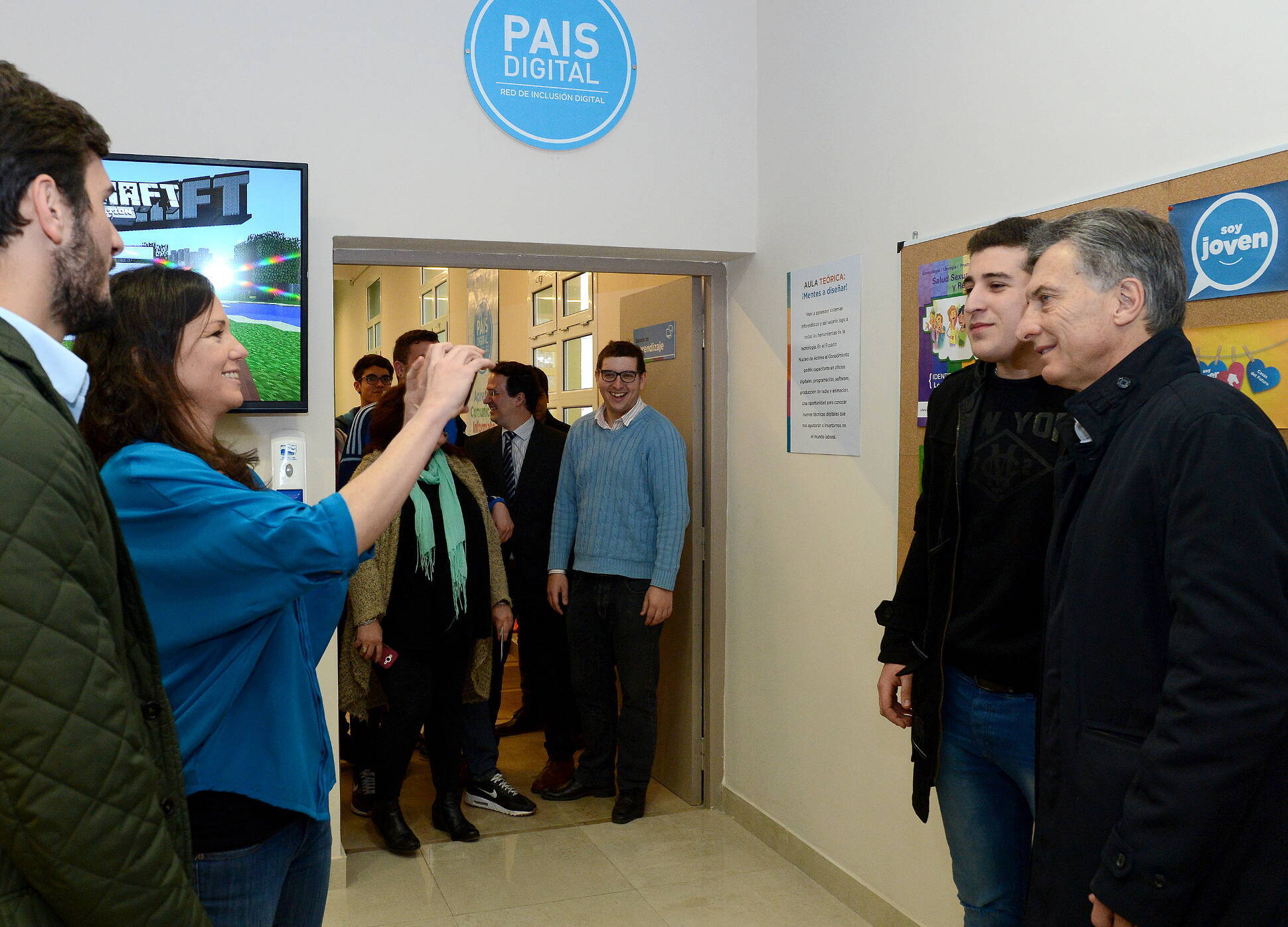 El presidente Macri inauguró la primera Casa del Futuro y presentó el Plan Nacional de Juventud