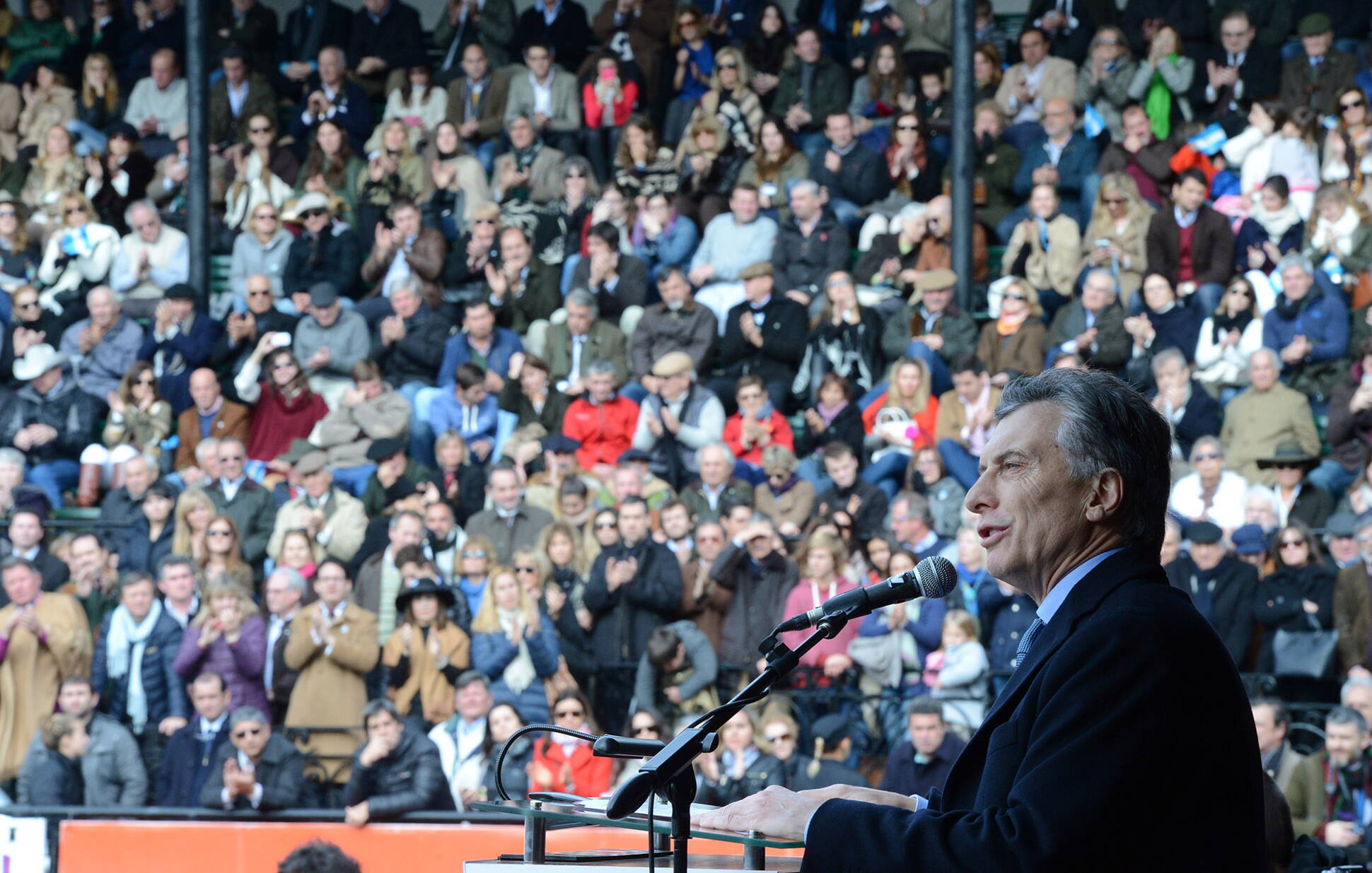 Macri, en la Rural: Empieza una nueva etapa en la Argentina