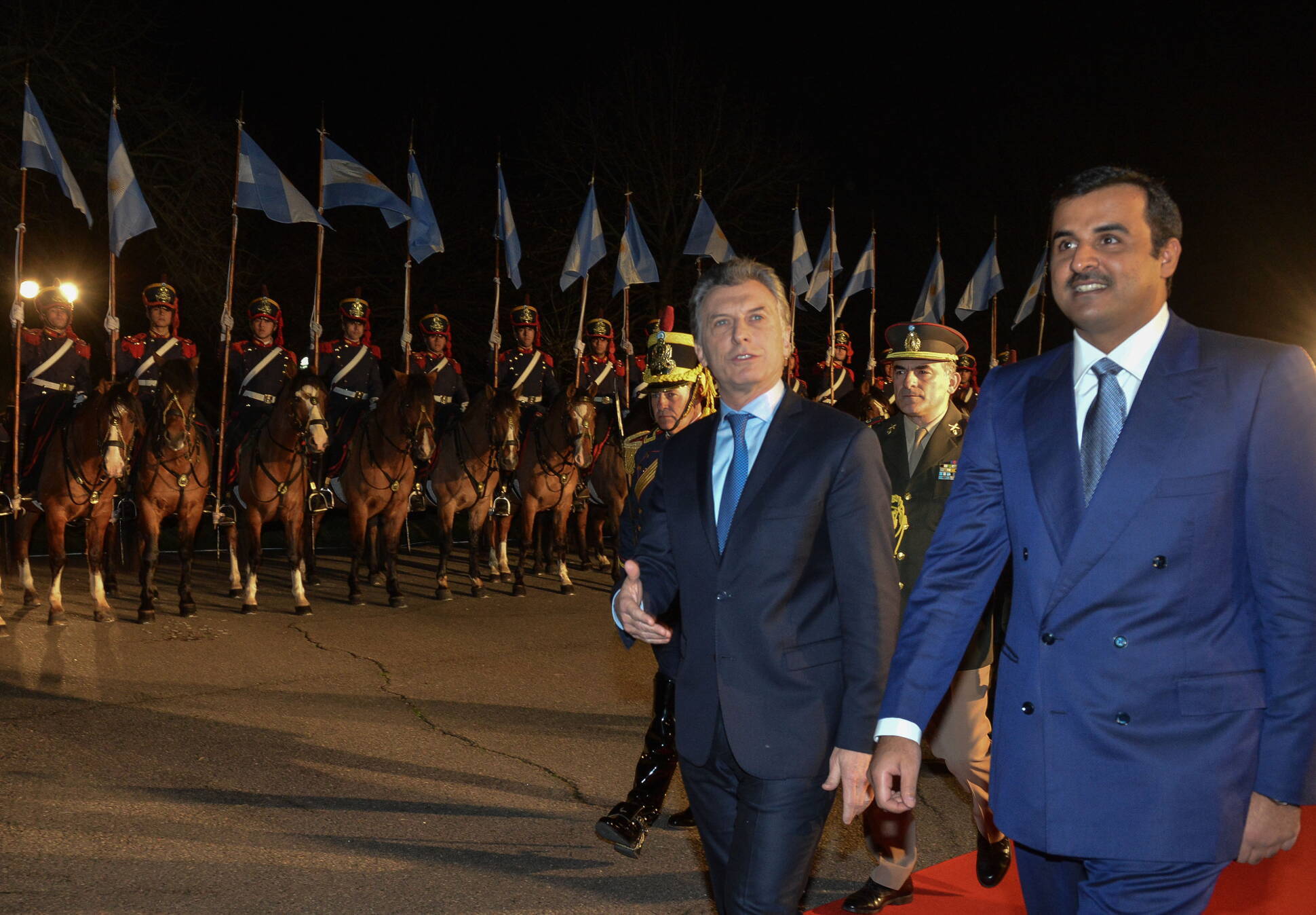 El presidente Macri recibió al Emir de Qatar y acordaron dinamizar la relación bilateral