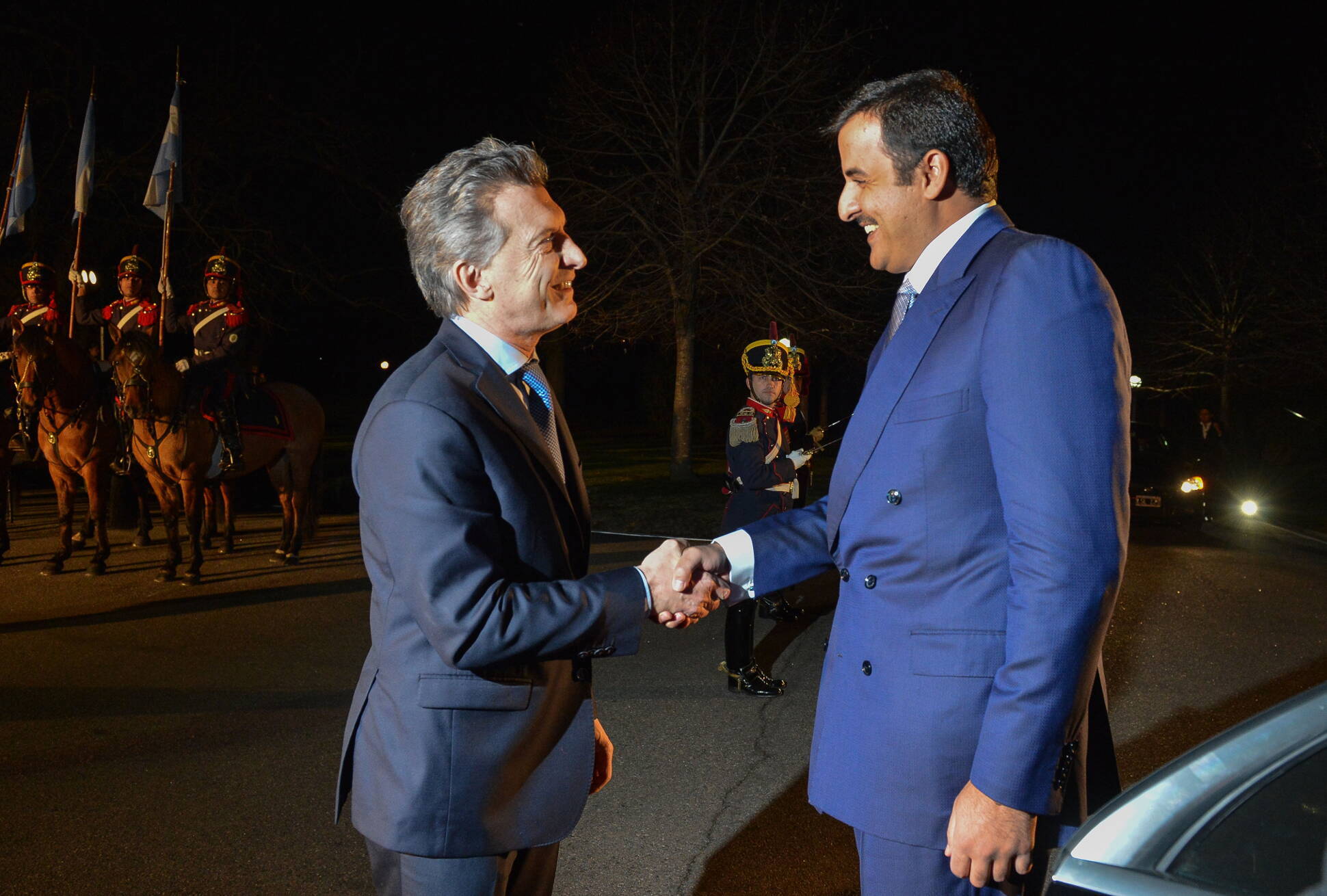 El presidente Macri recibió al Emir de Qatar y acordaron dinamizar la relación bilateral