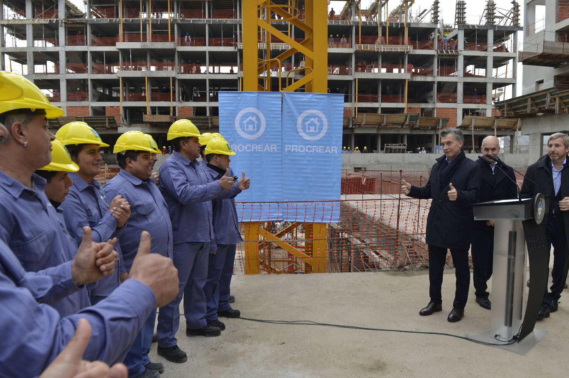 El Presidente presentó una nueva línea de créditos para viviendas en el marco del plan Procrear