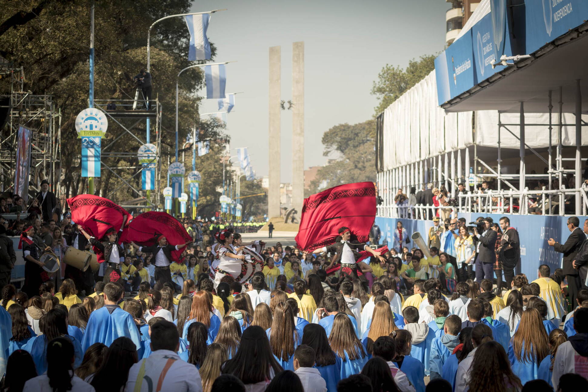 Así se festejó el Bicentenario de la Independencia en Tucumán