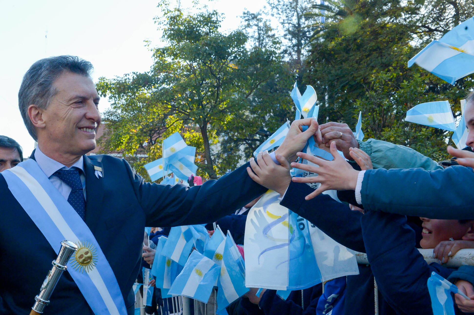 El presidente Macri, en los festejos por el Bicentenario de la Independencia: Es juntos y con la verdad