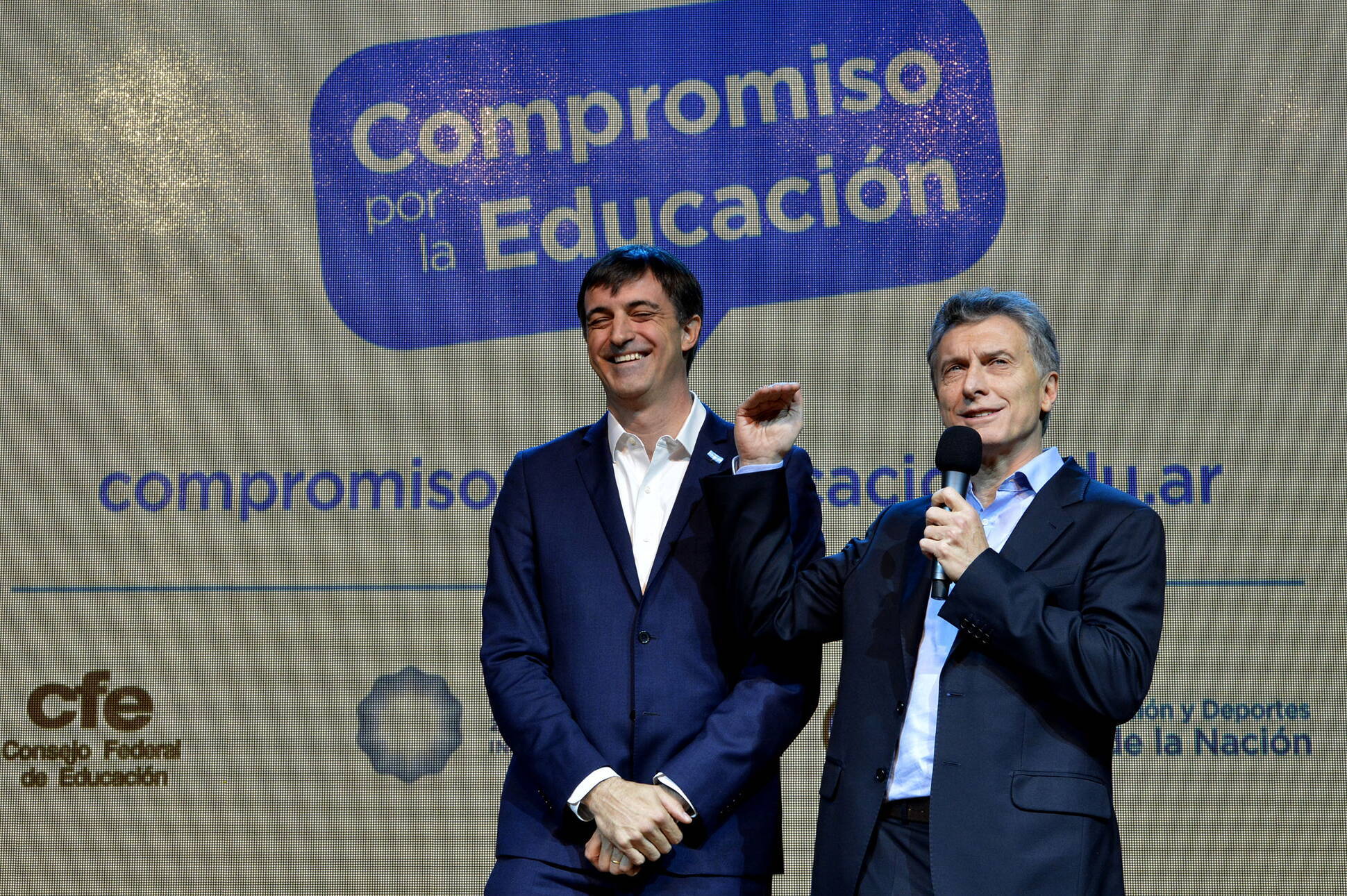 El presidente Macri encabezó el lanzamiento de la iniciativa Compromiso por la Educación