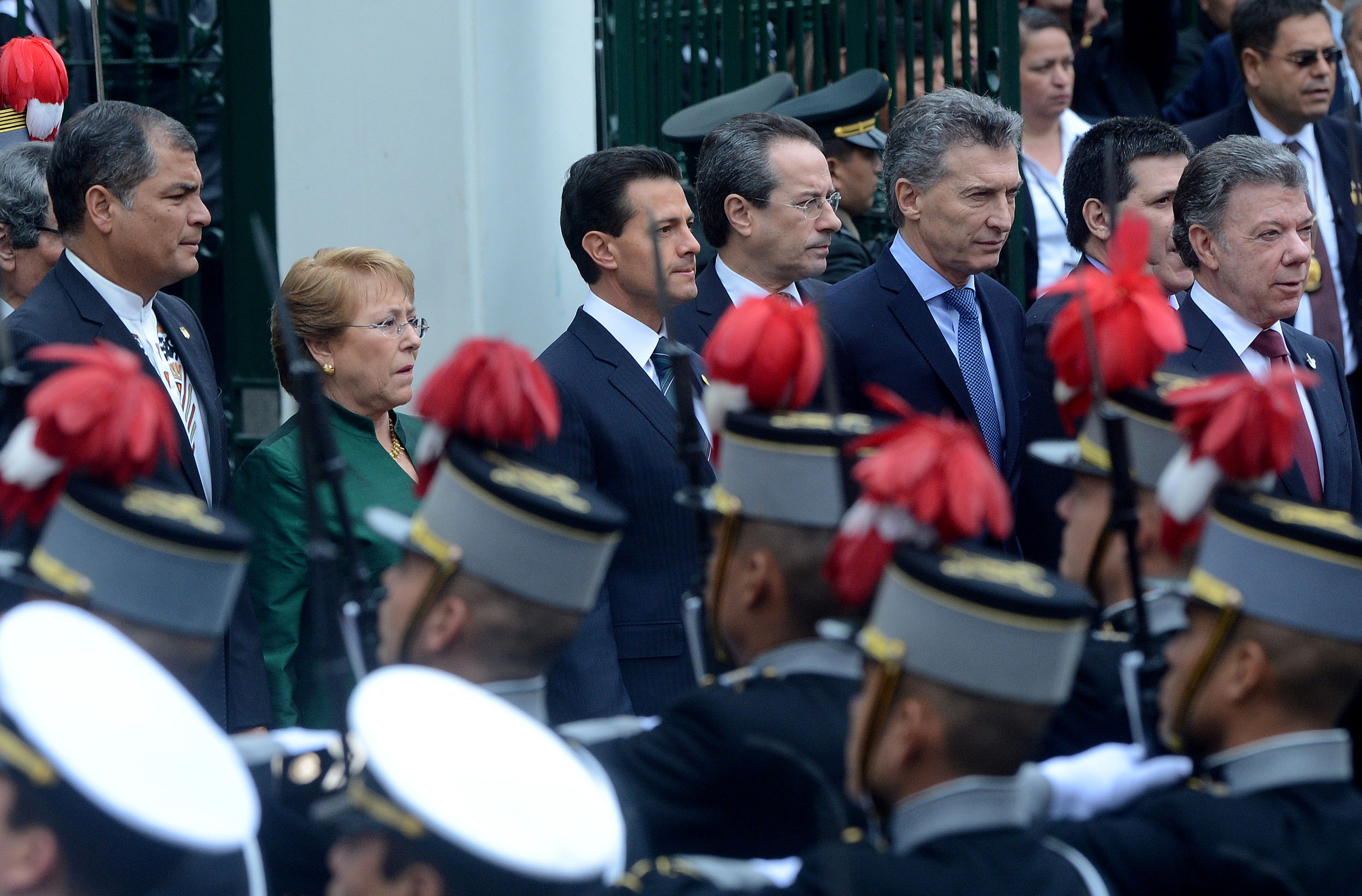 Mauricio Macri asistió a los actos de asunción del presidente de Perú