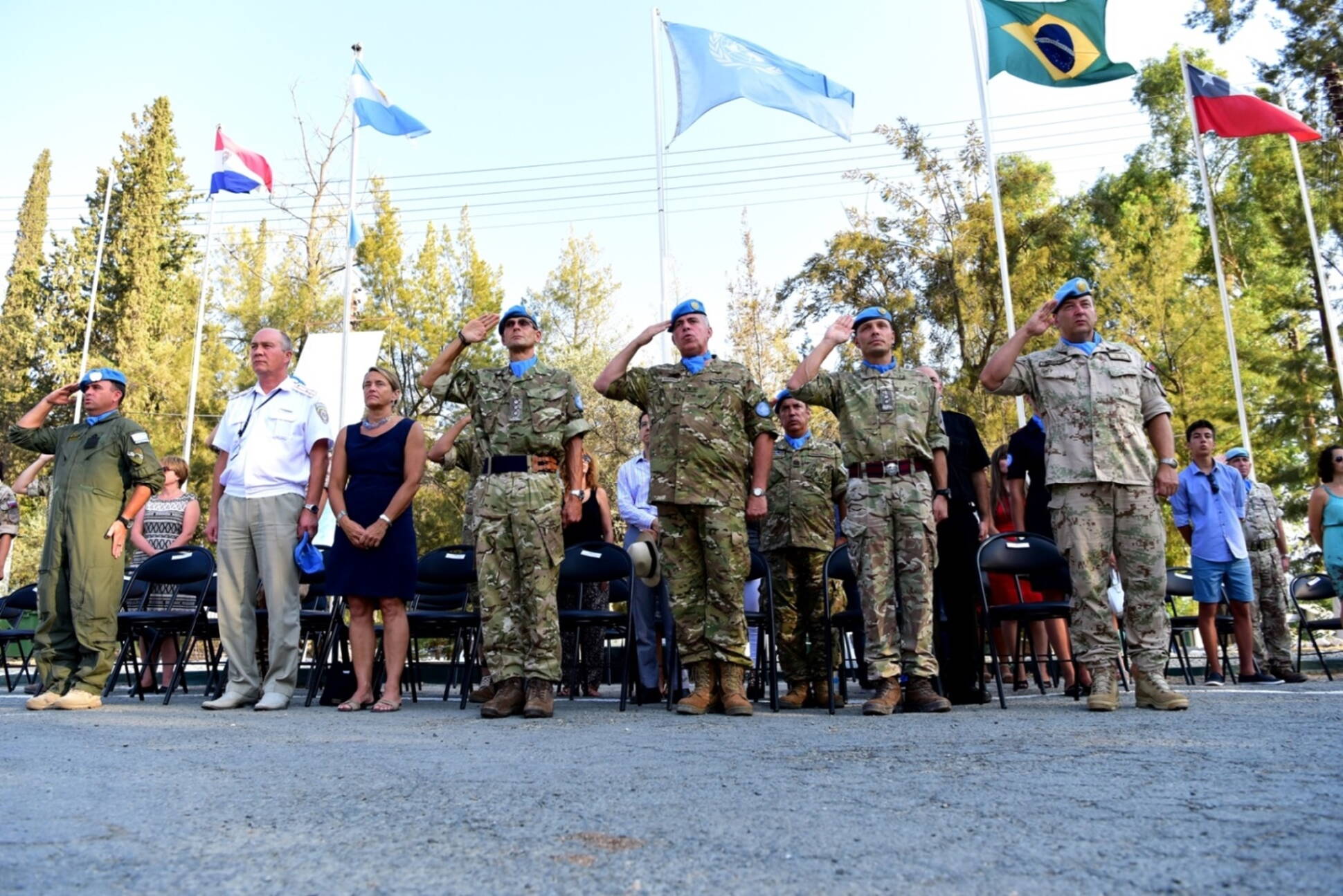 La ONU condecoró a Cascos Azules argentinos que participaron en la misión de paz en Chipre   