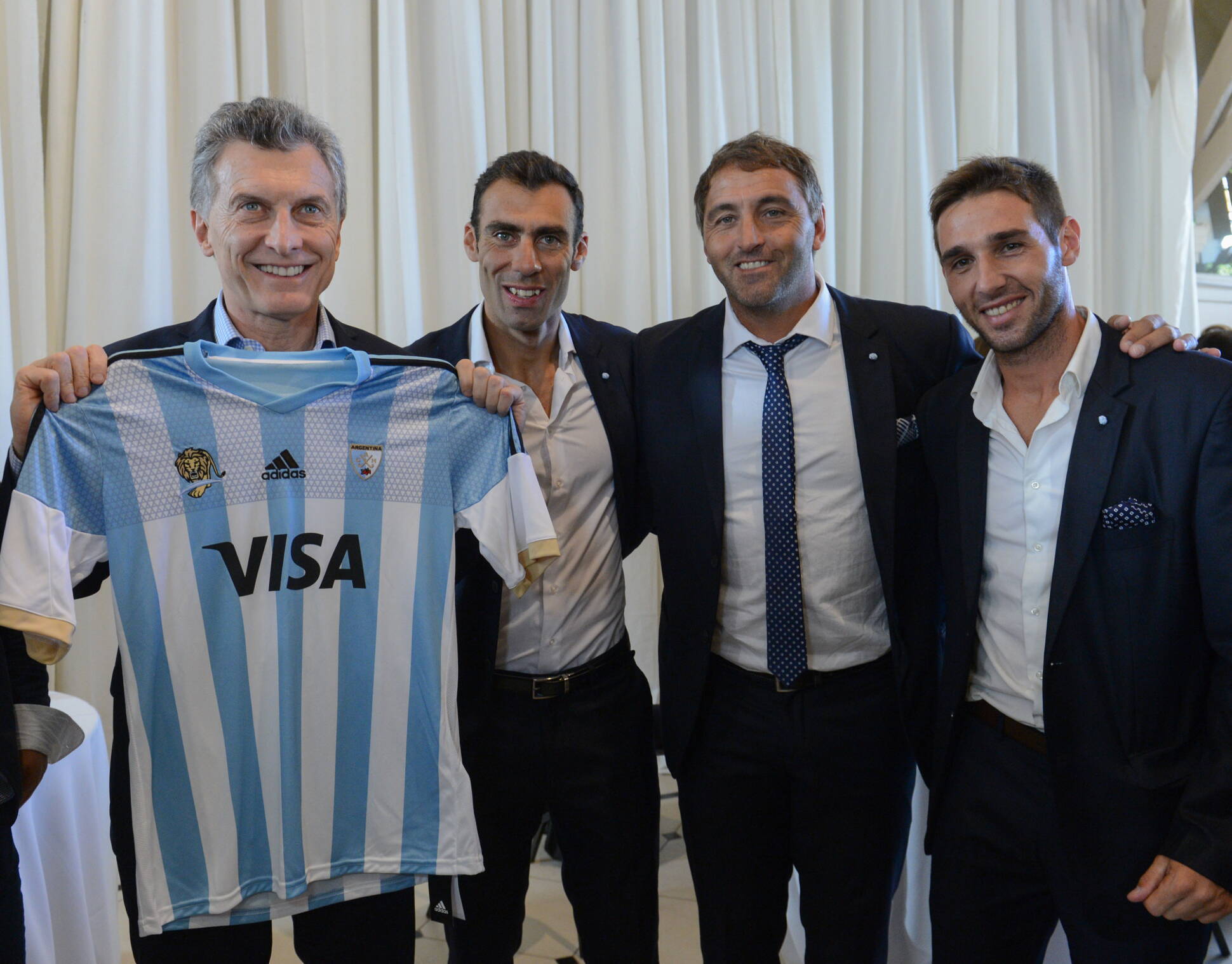 El Presidente recibió a atletas argentinos que participaron de los Juegos Olímpicos de Río de Janeiro