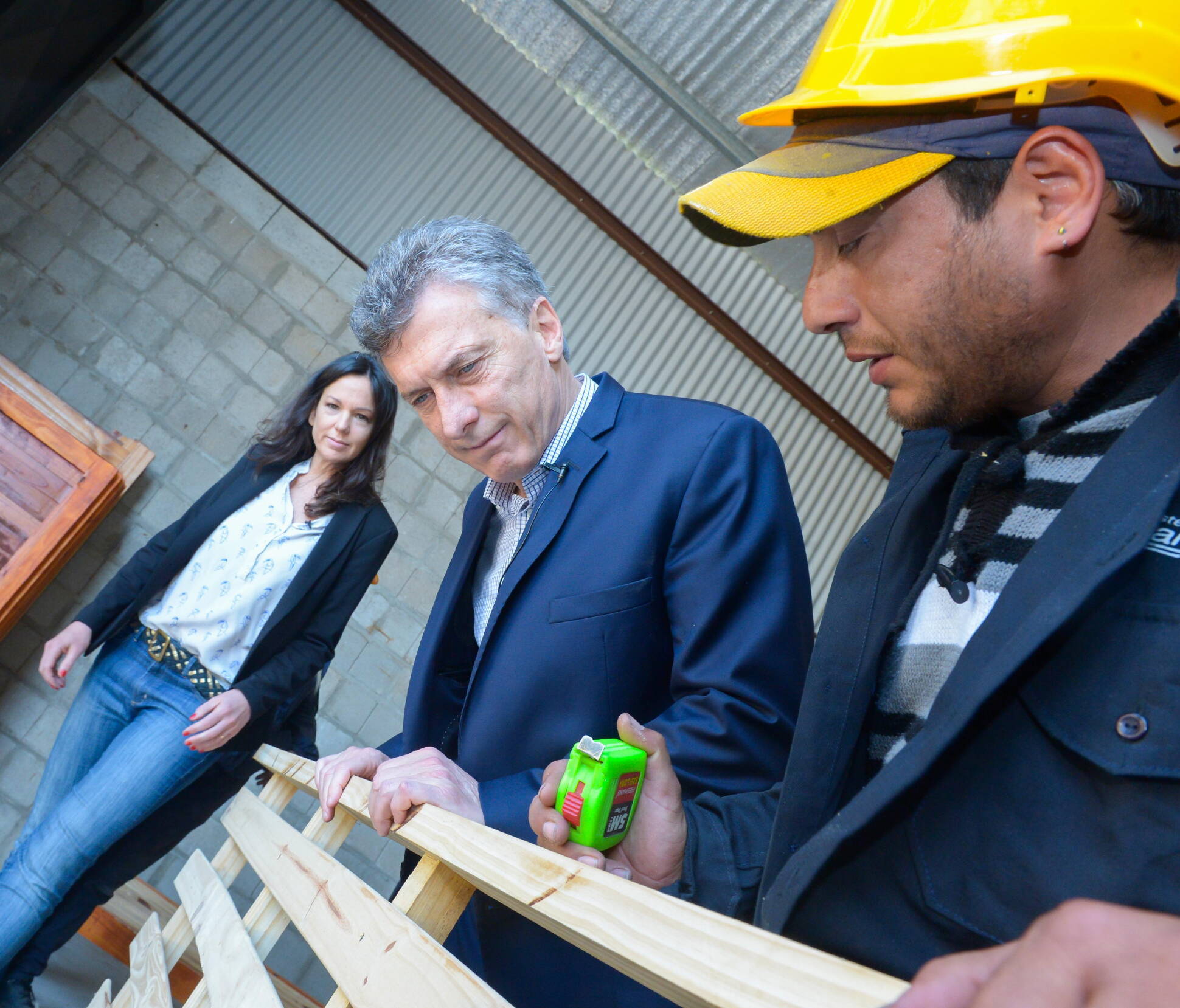 El presidente Macri visitó el Polo Productivo de Ezeiza