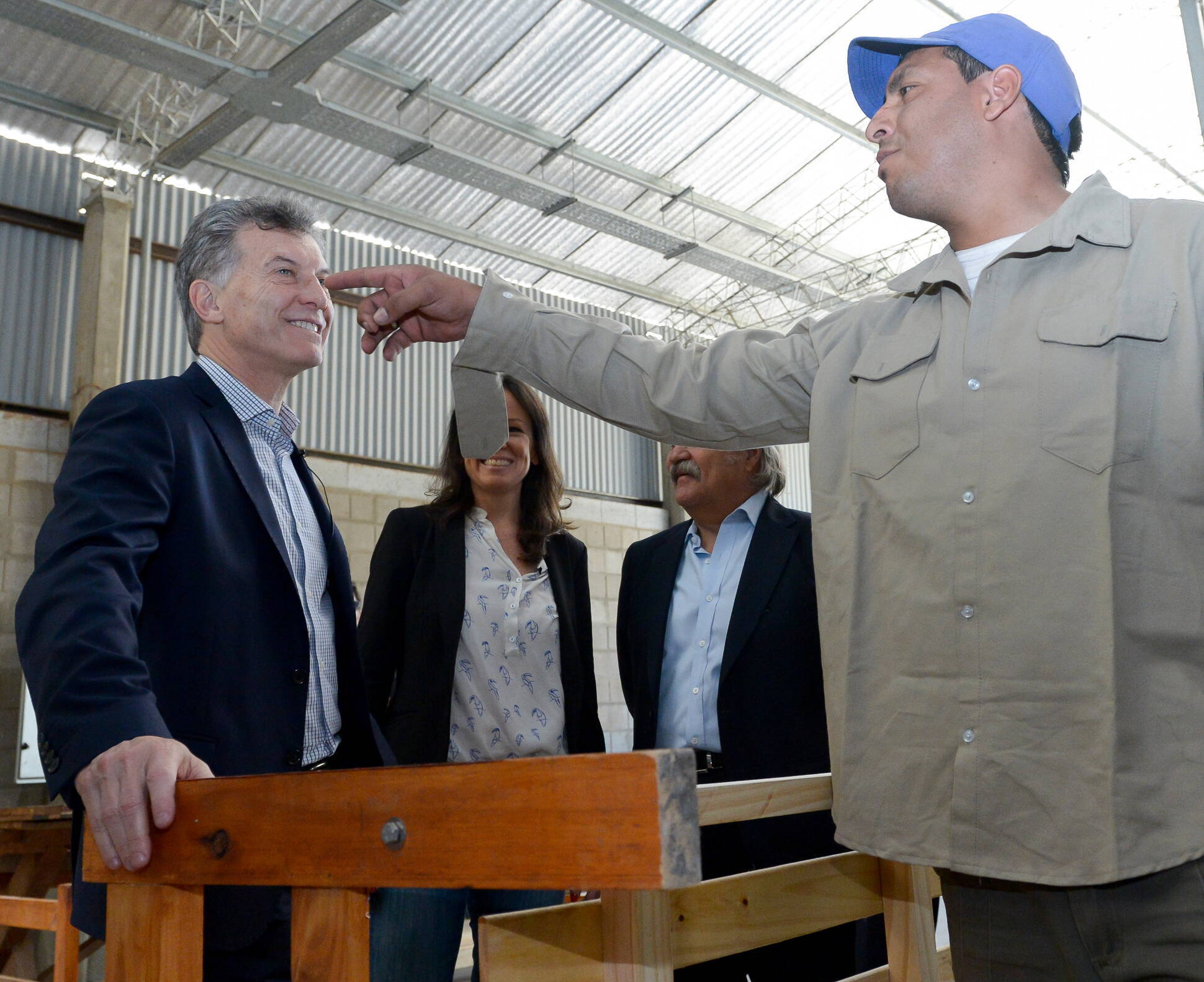 El presidente Macri visitó el Polo Productivo de Ezeiza