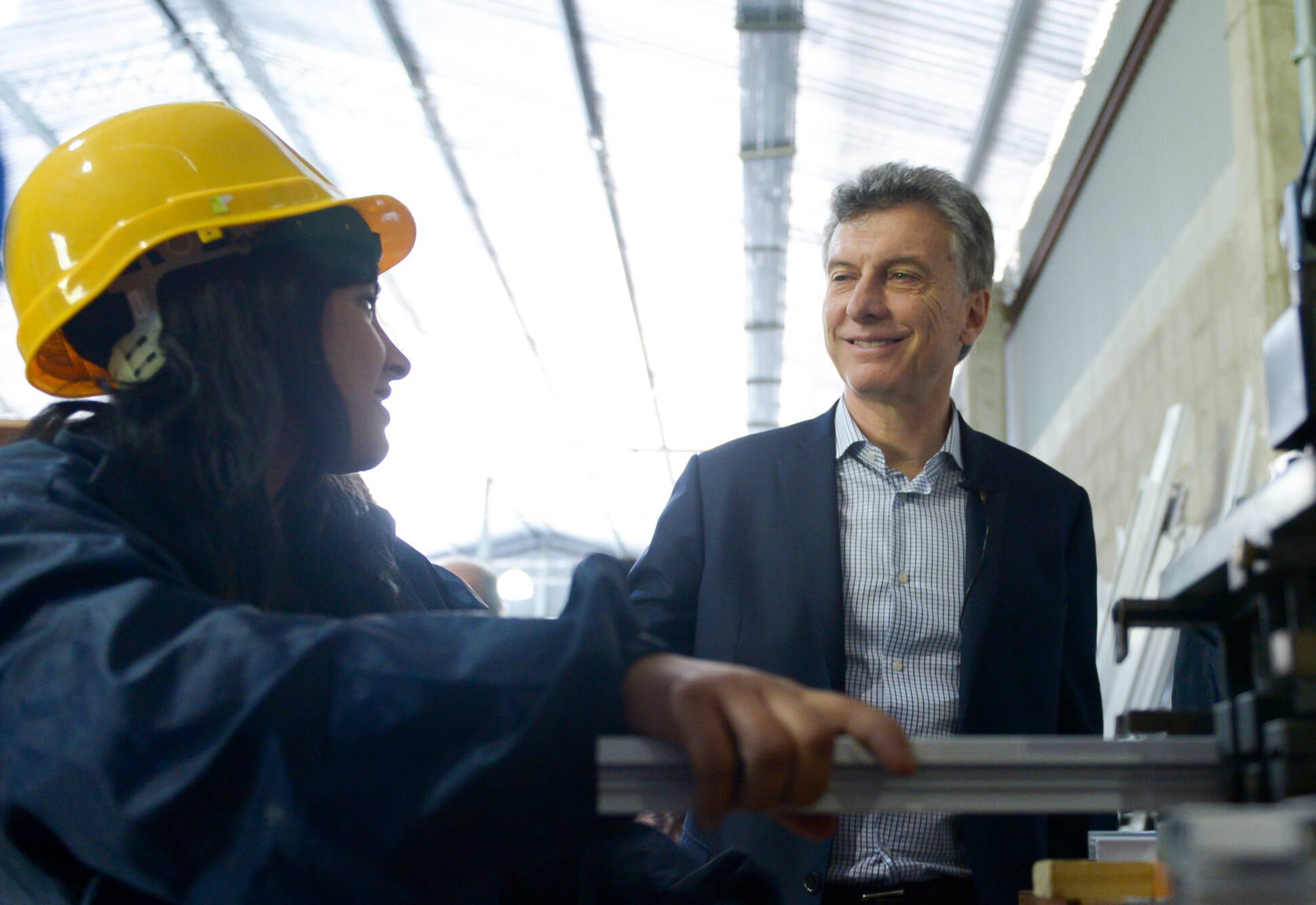 El presidente Macri visitó el Polo Productivo de Ezeiza