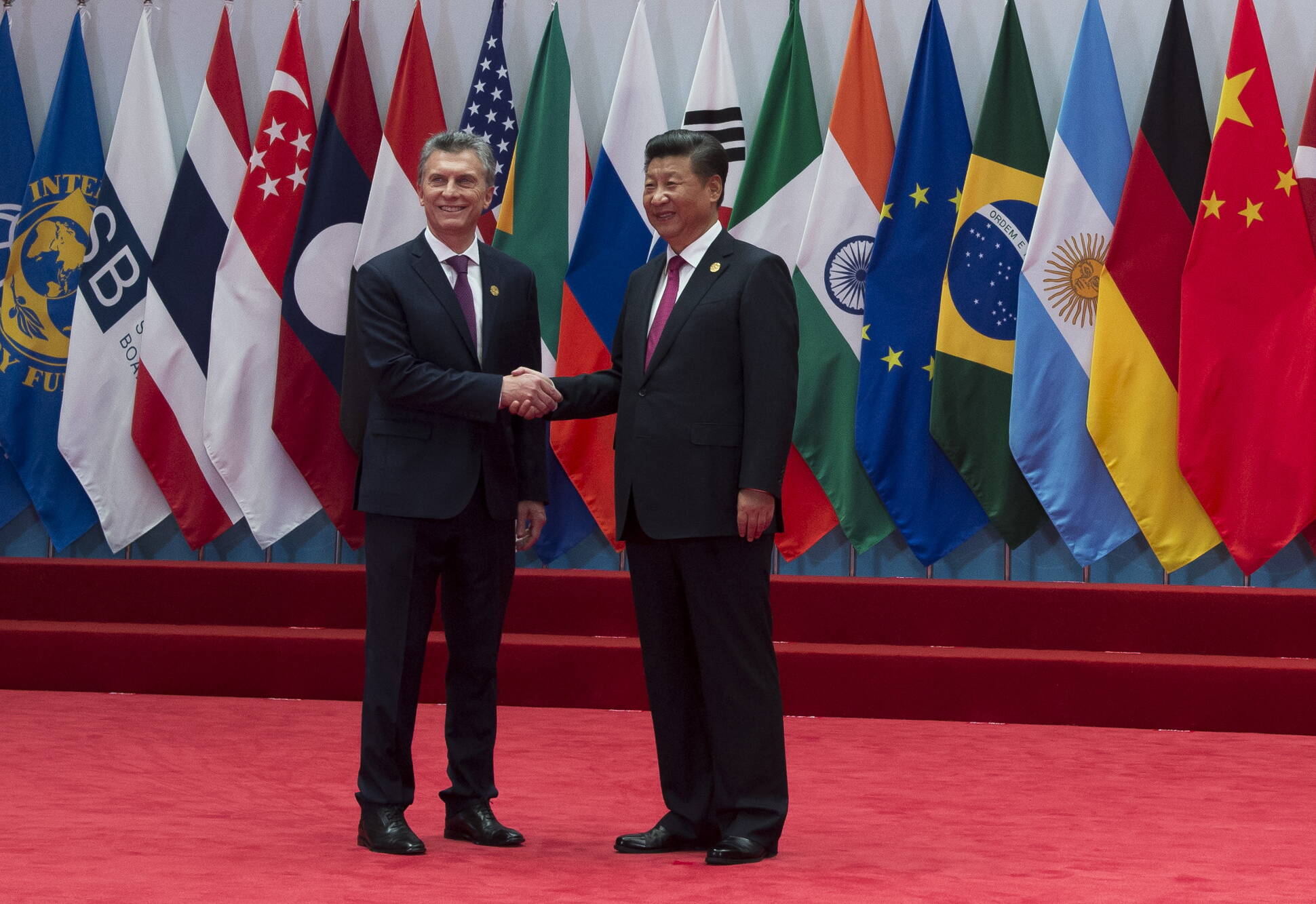 El presidente Macri participó de los actos de apertura de la cumbre del G20