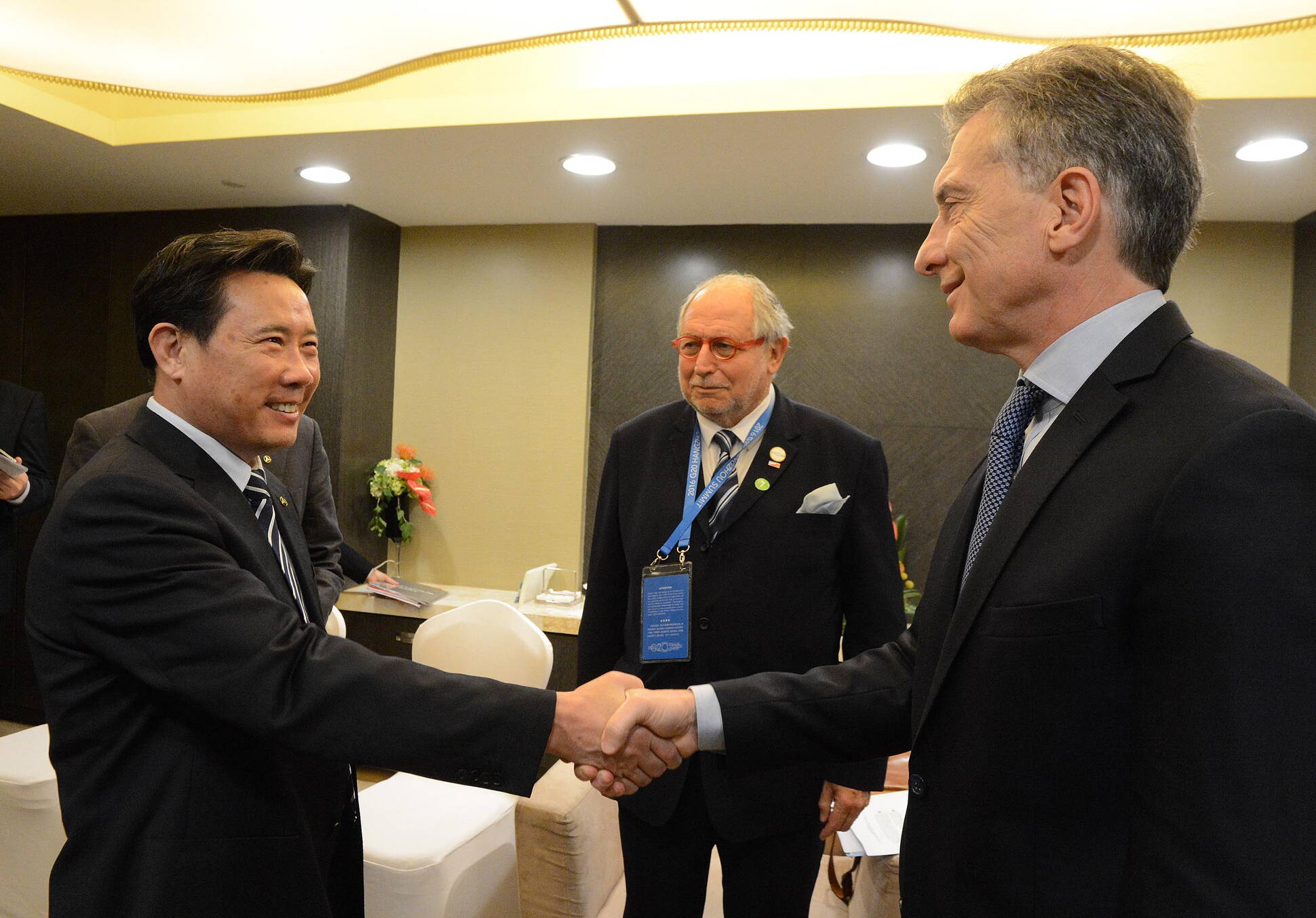 El presidente Mauricio Macri se reunió con empresarios chinos