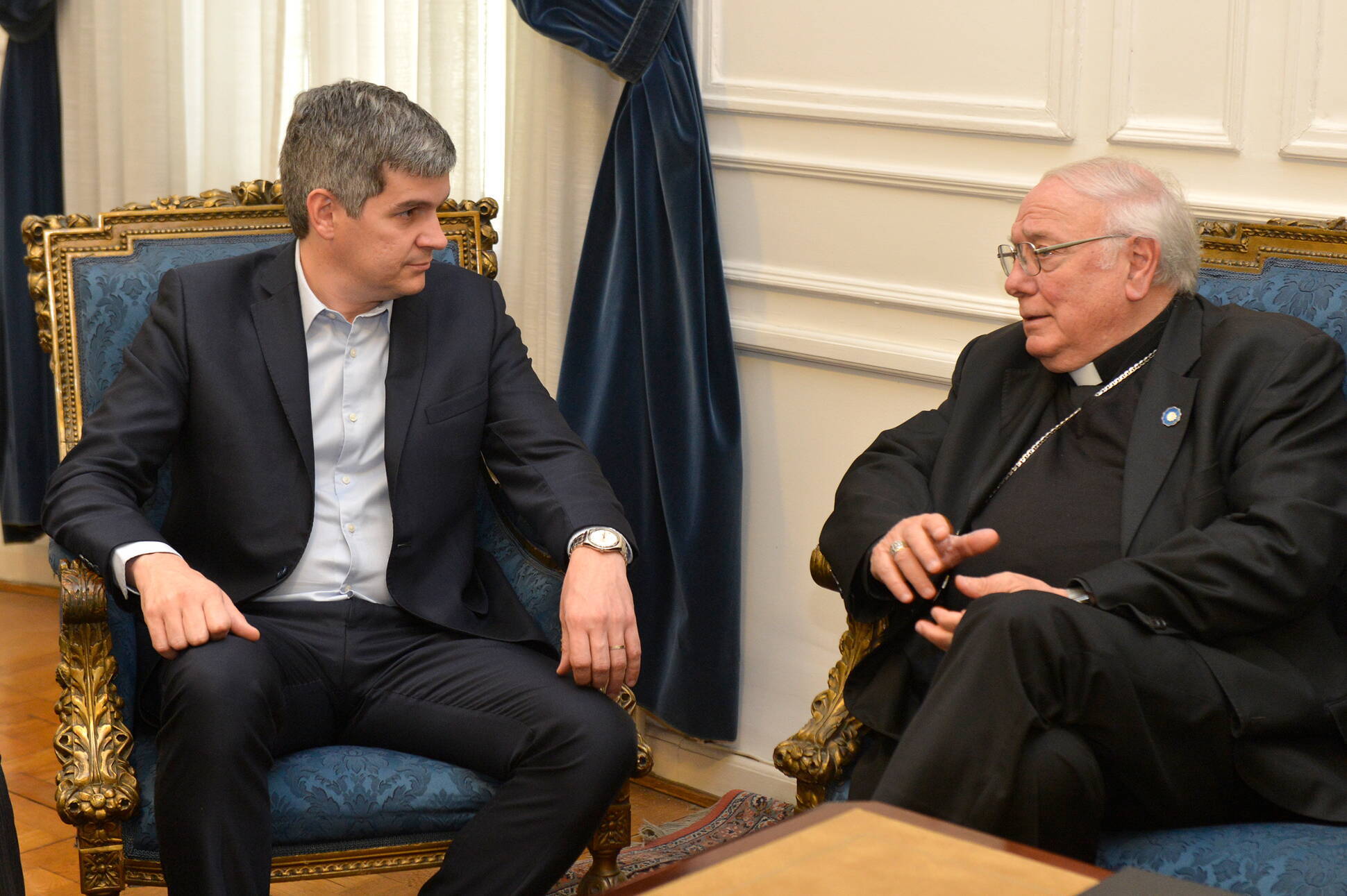 El Gobierno y la Iglesia destacaron los acuerdos entre los sectores de la producción y el trabajo