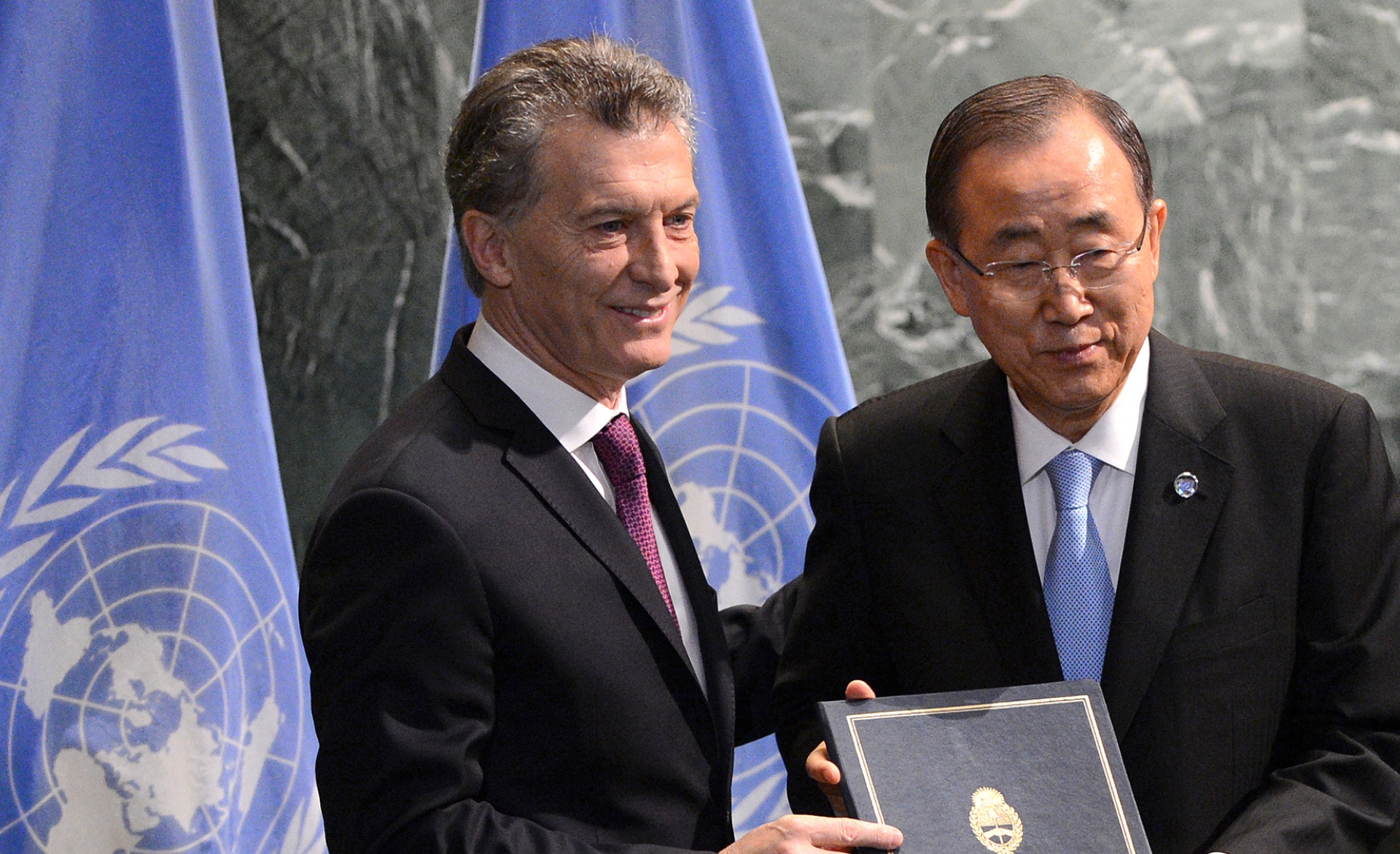 El presidente Macri entregó ante la ONU la adhesión argentina al Acuerdo de París 