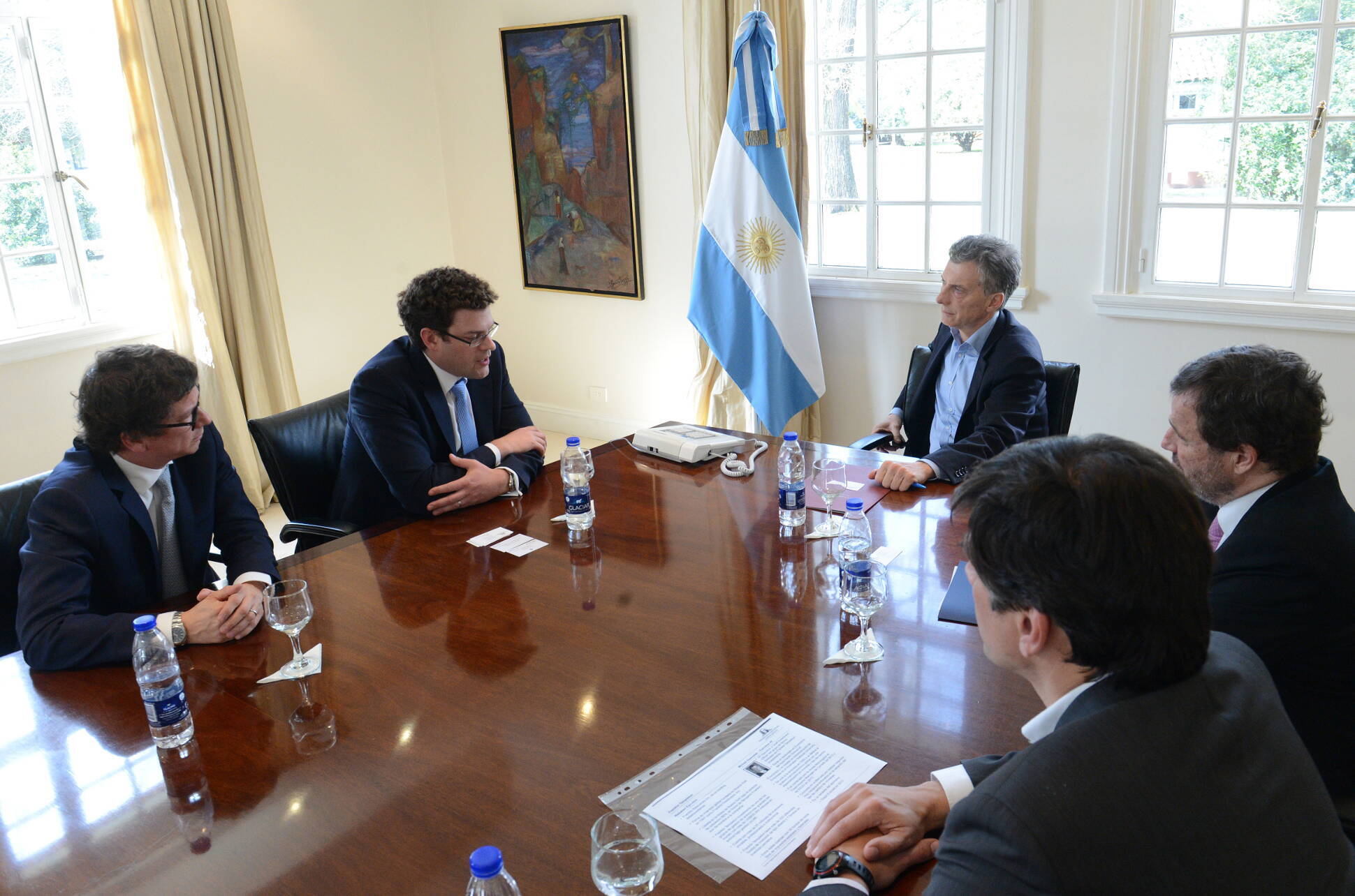 Macri recibió al jefe de inversiones y vicepresidente ejecutivo de la Franklin Templeton Investments