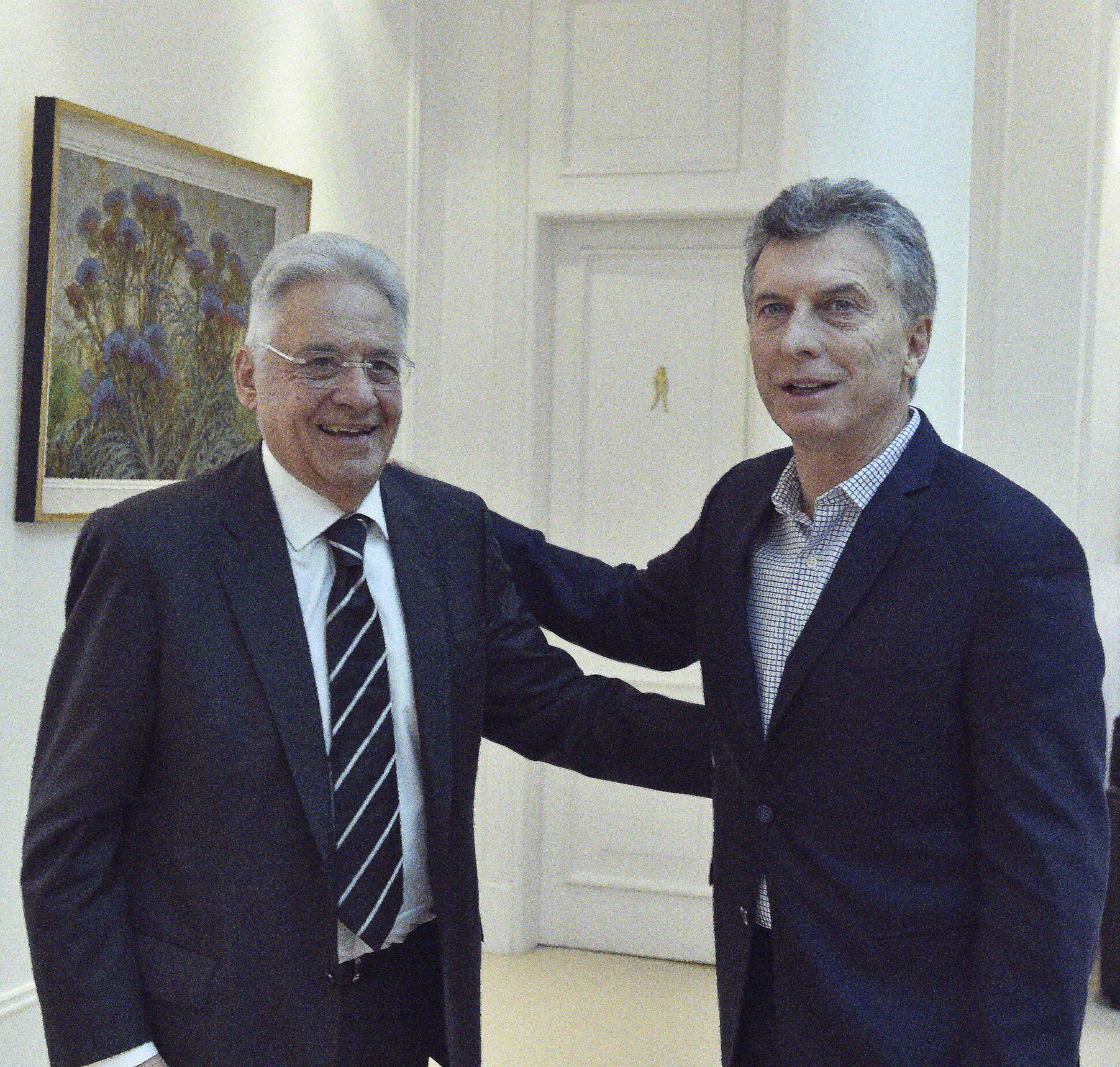 El presidente Macri se reunió con el ex presidente de Brasil Fernando Henrique Cardoso