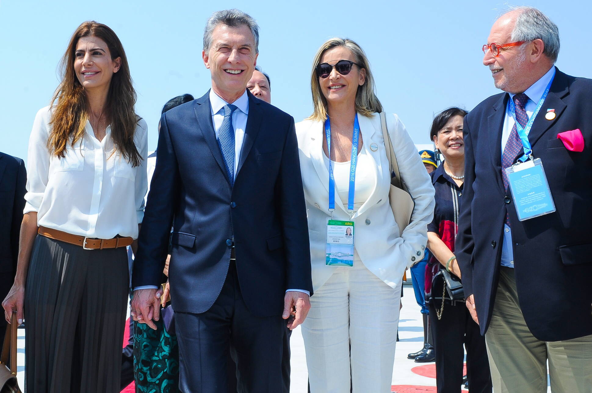 El presidente Mauricio Macri llegó a China para participar de la reunión del G20