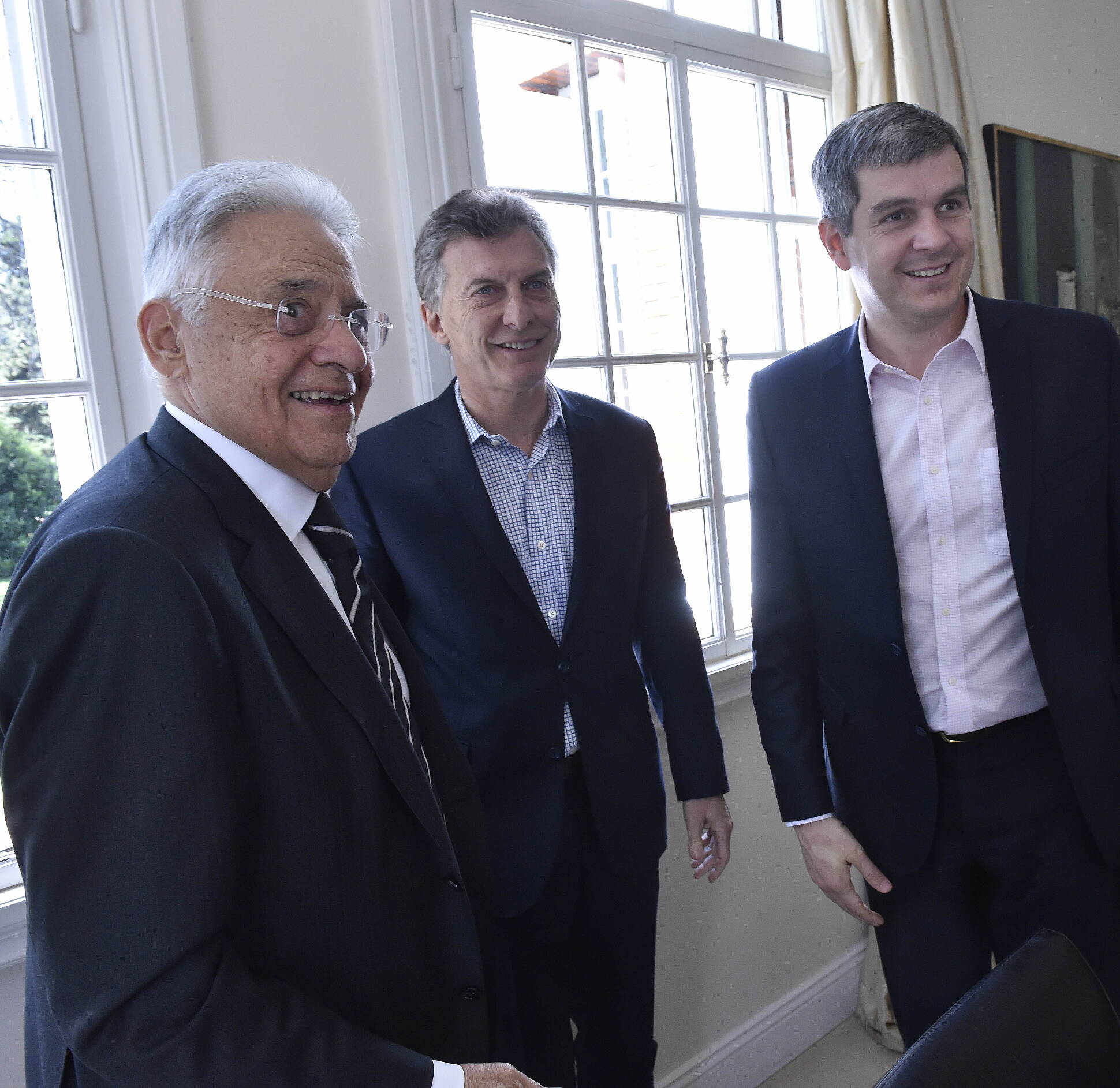 El presidente Macri se reunió con el ex presidente de Brasil Fernando Henrique Cardoso