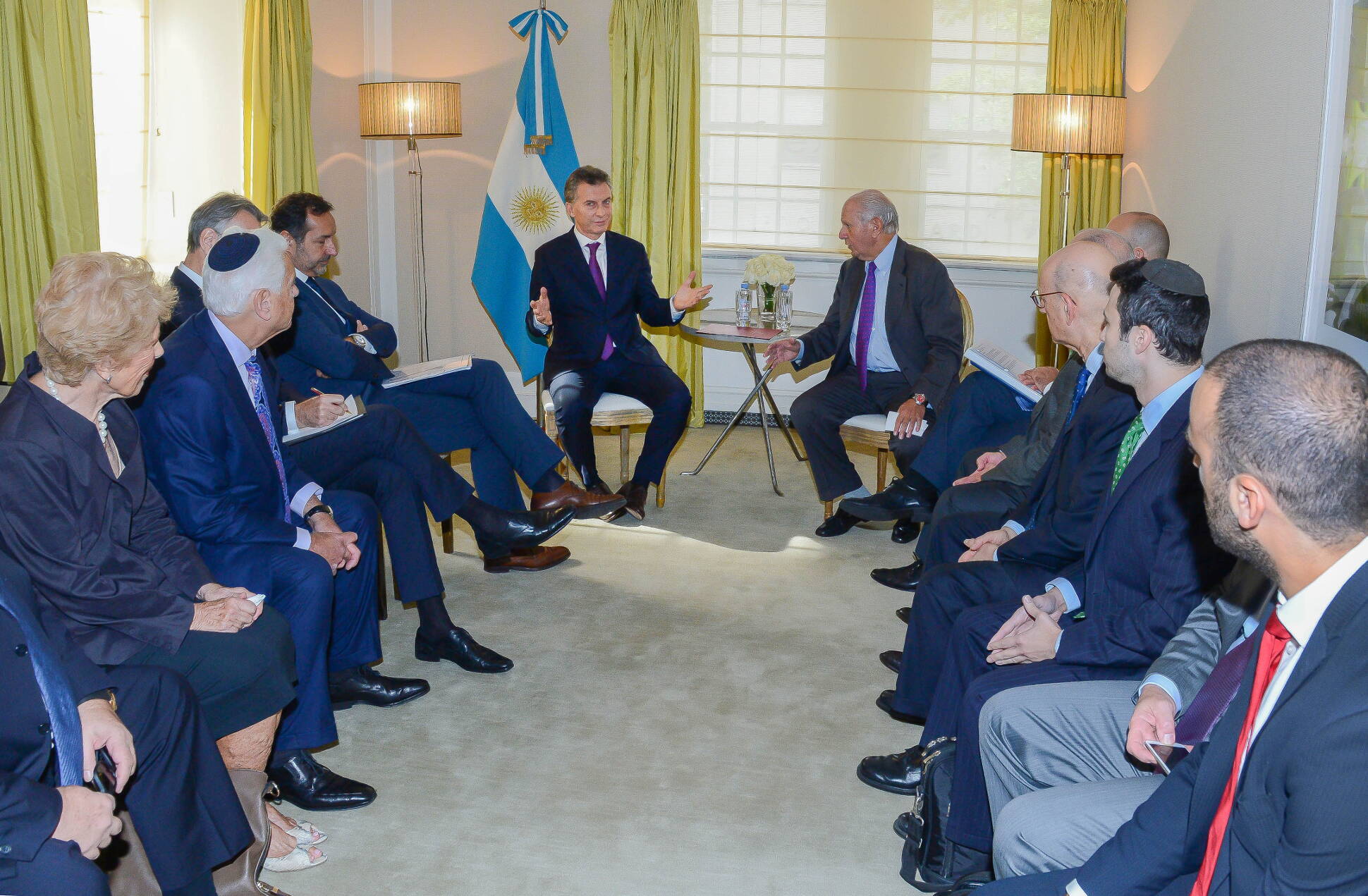 El presidente Macri se reunió con organizaciones de la comunidad judía