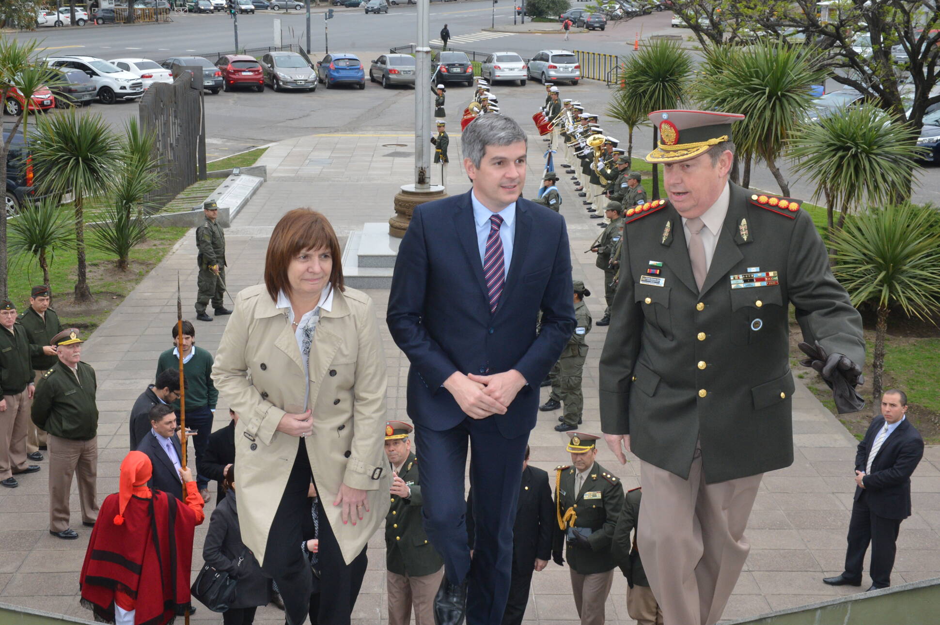 El Jefe de Gabinete y la Ministra de Seguridad visitaron el Edificio Centinela 