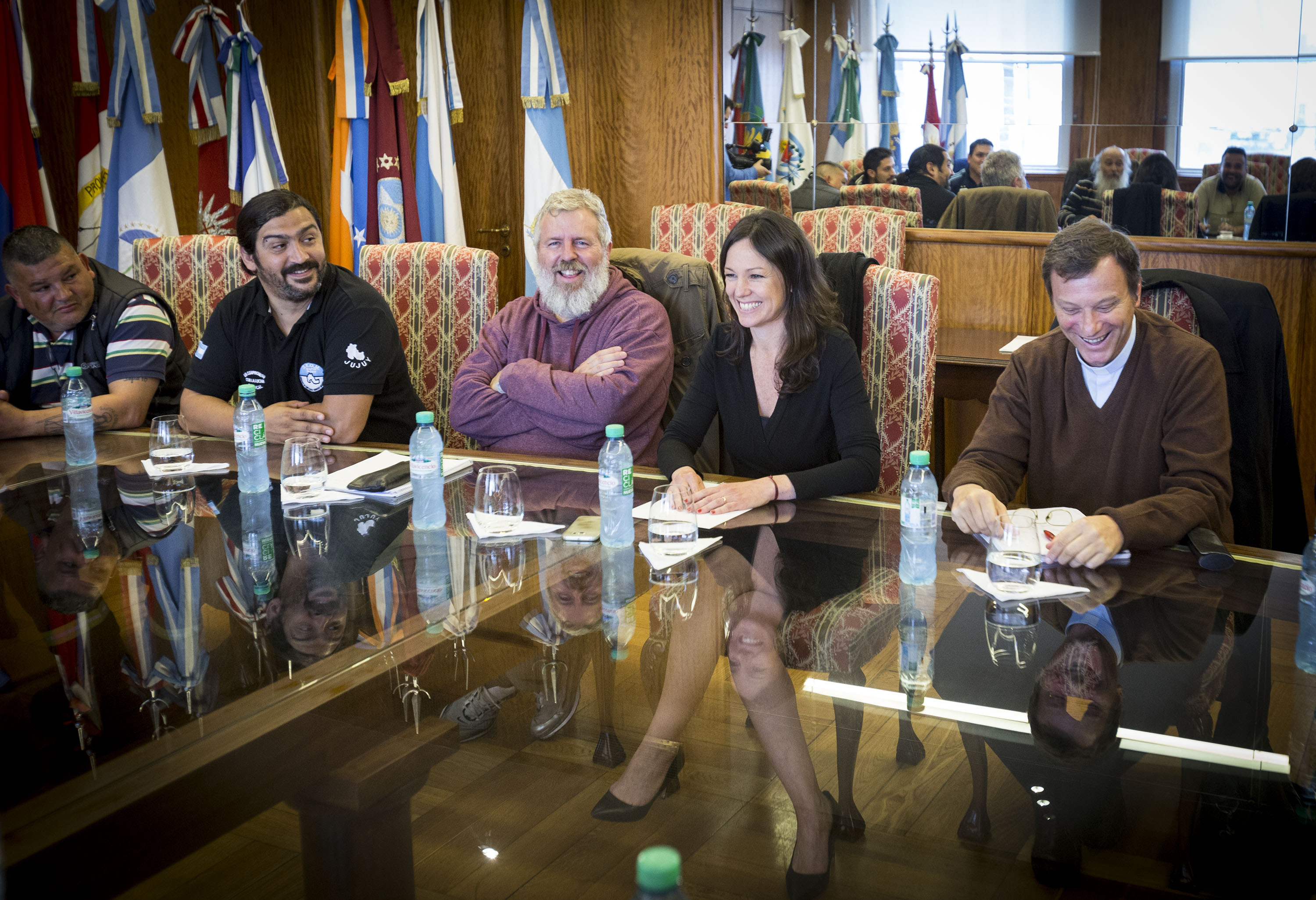 Stanley recibió a referentes de la Iglesia y de movimientos sociales