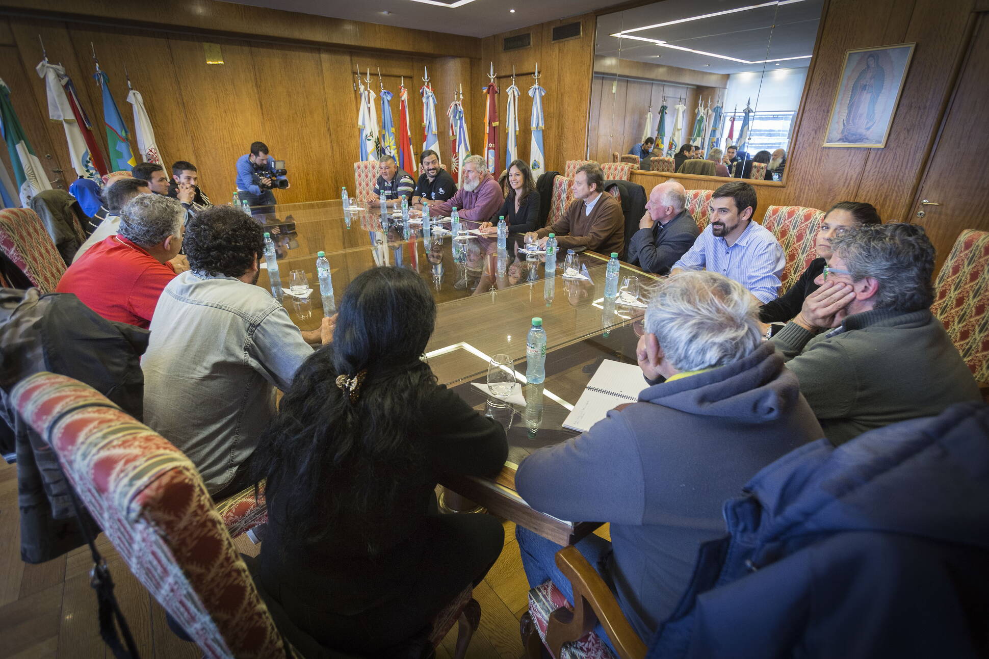 Stanley recibió a referentes de la Iglesia y de movimientos sociales