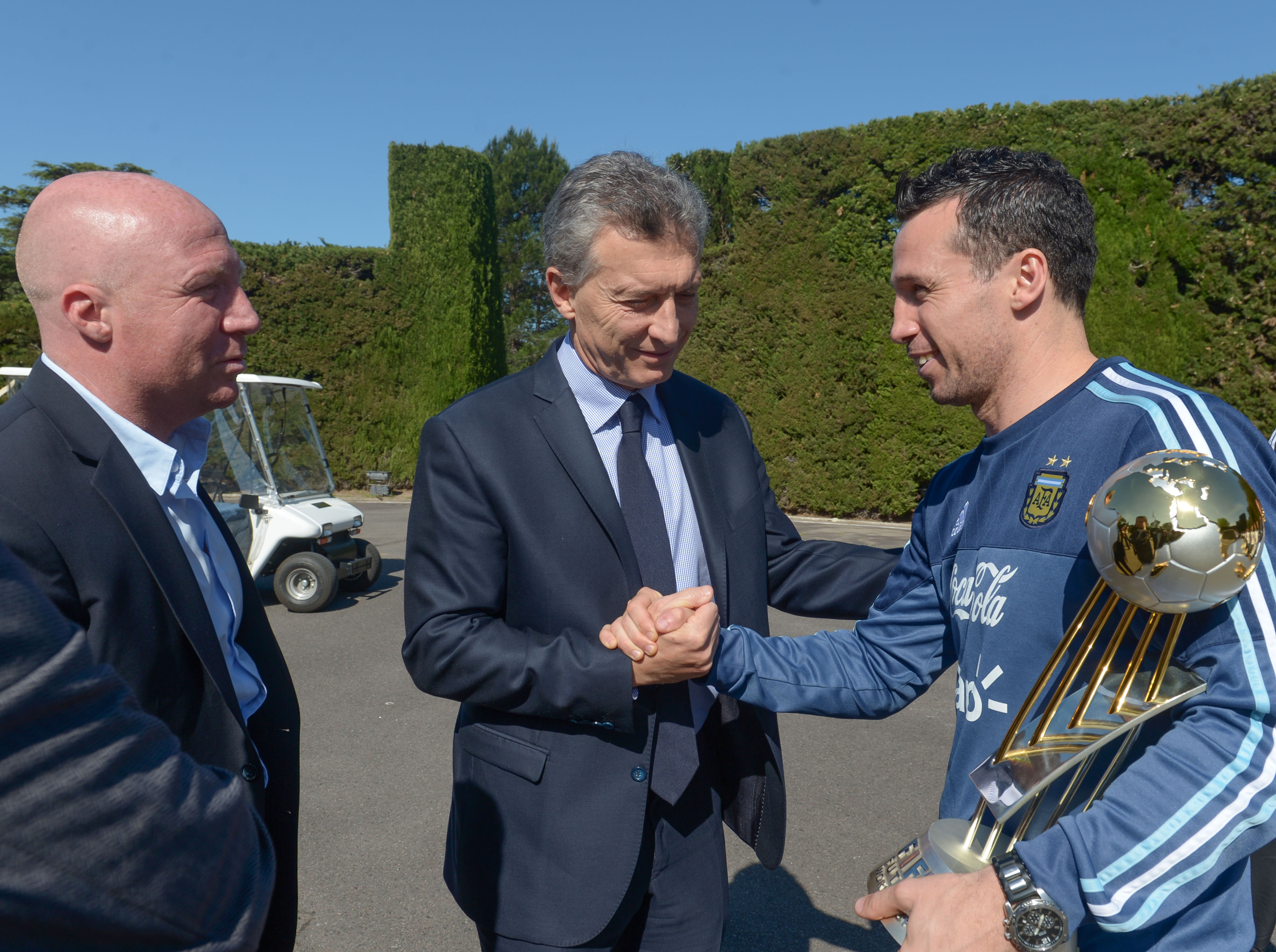 El presidente Macri felicitó al seleccionado de Futsal que se consagró campeón del mundo